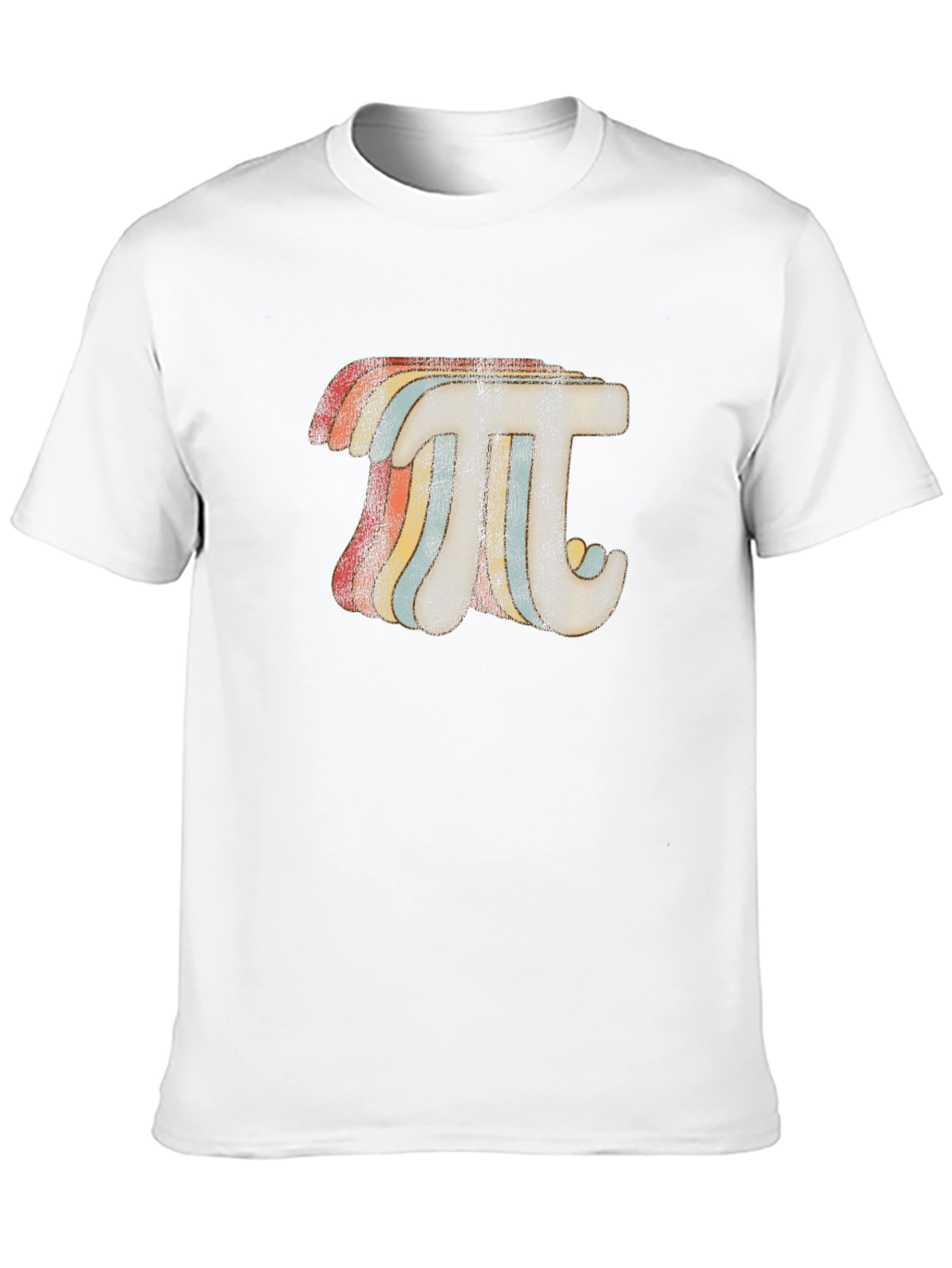 Retro Pi Symbol T-Shirt
