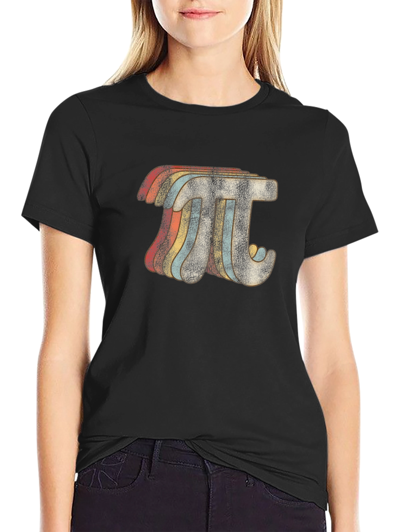 Retro Pi Symbol T-Shirt
