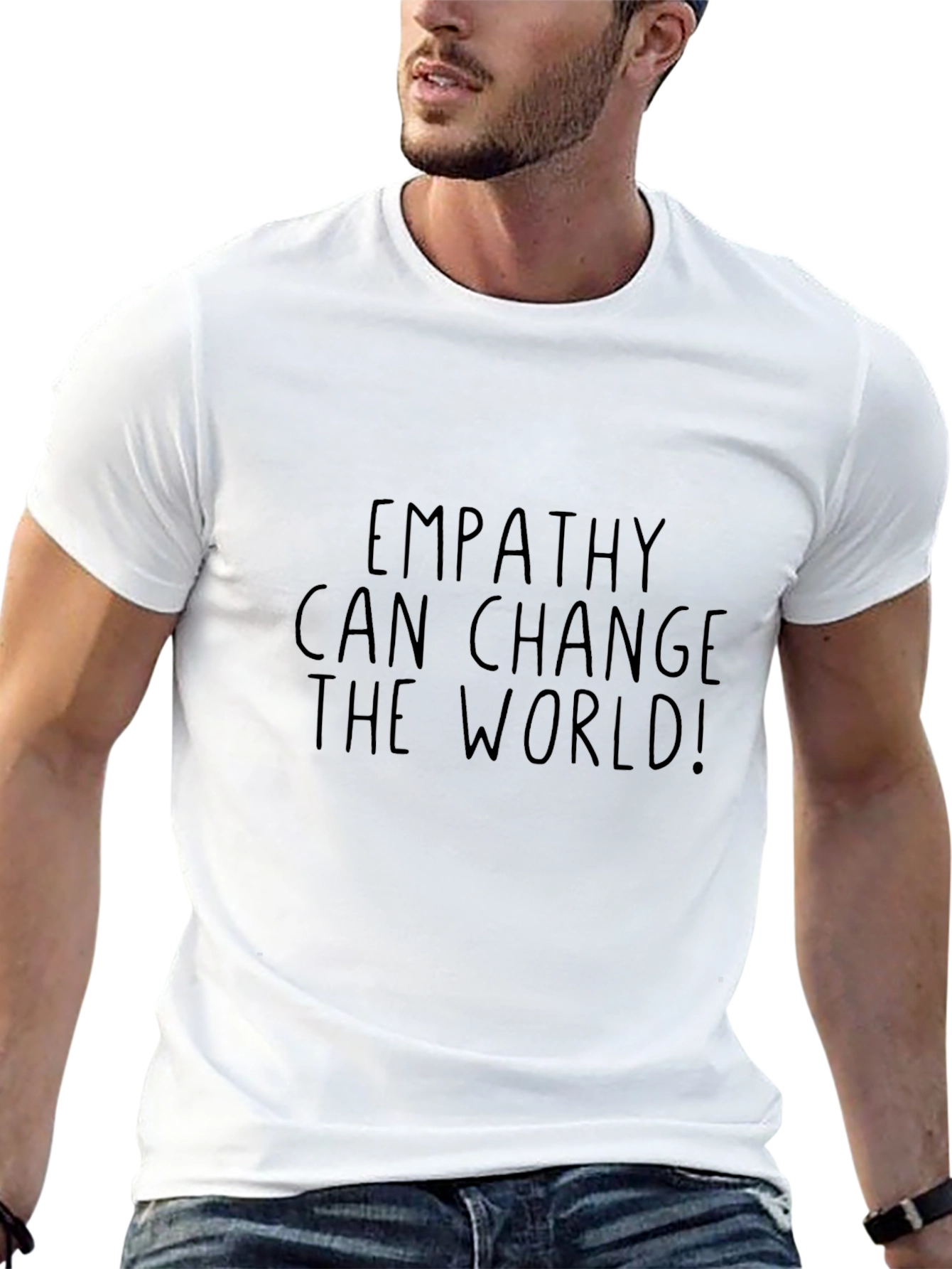 Empathy Can Change the World Black T-Shirt