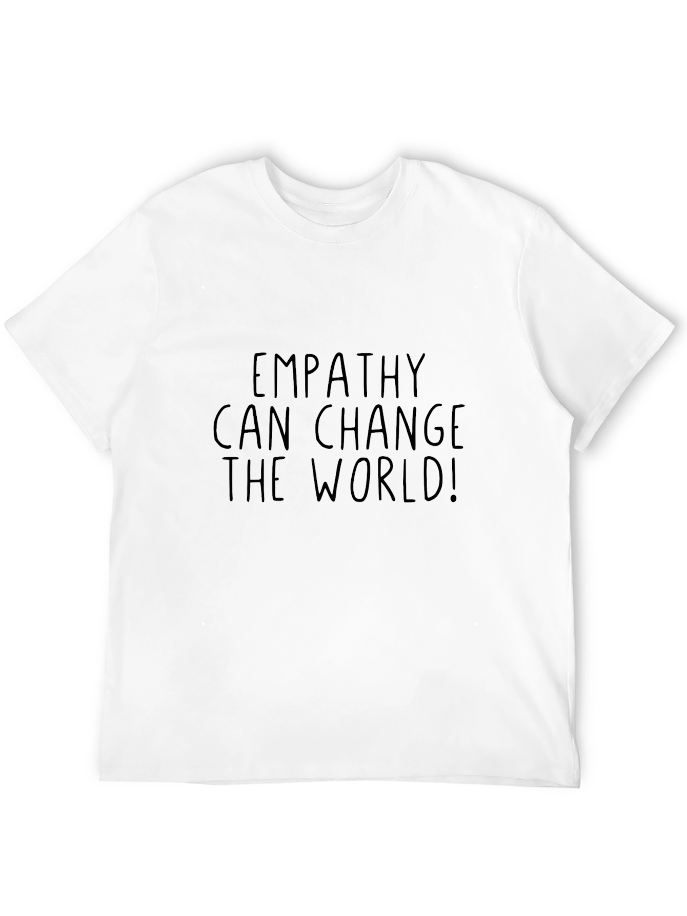 Empathy Can Change the World Black T-Shirt