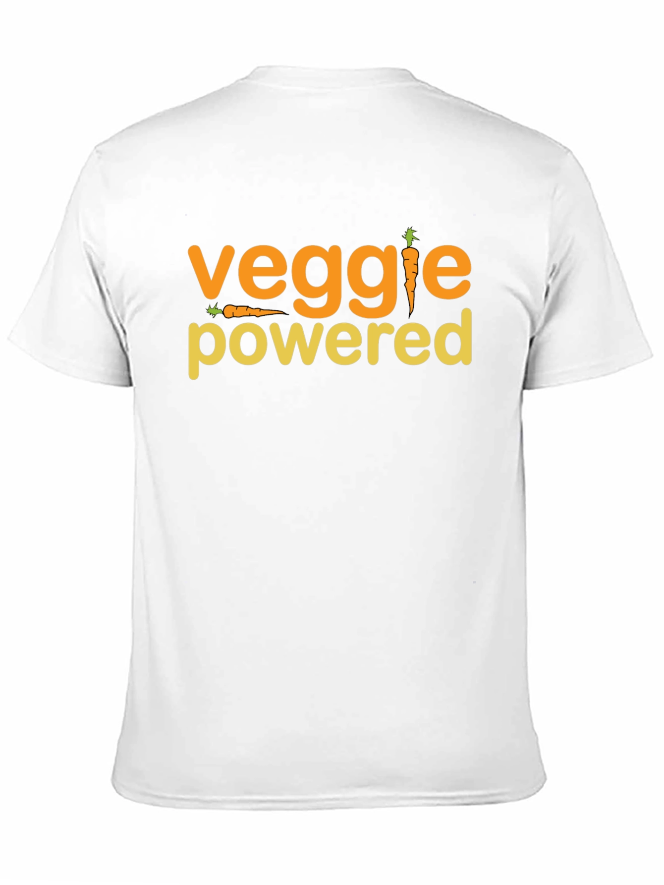 Veggie Powered Graphic Tee - Black Casual T-Shirt