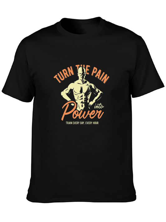 Turn Pain Into Power Workout Shirt