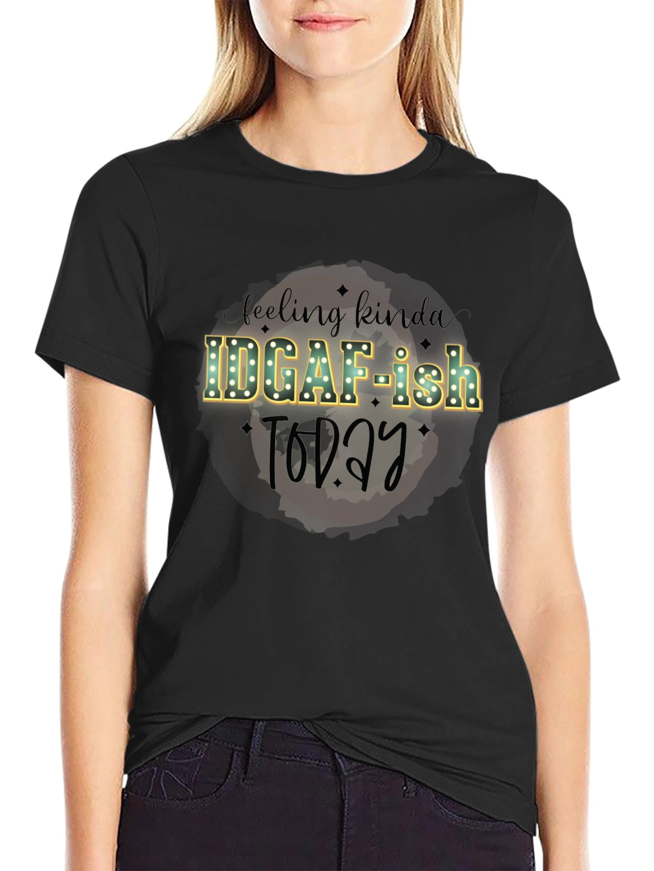 IDGAF-ish Today Graphic Tee - Funny T-Shirt