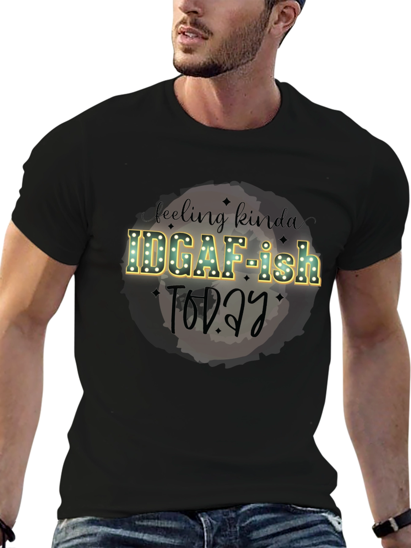 IDGAF-ish Today Graphic Tee - Funny T-Shirt