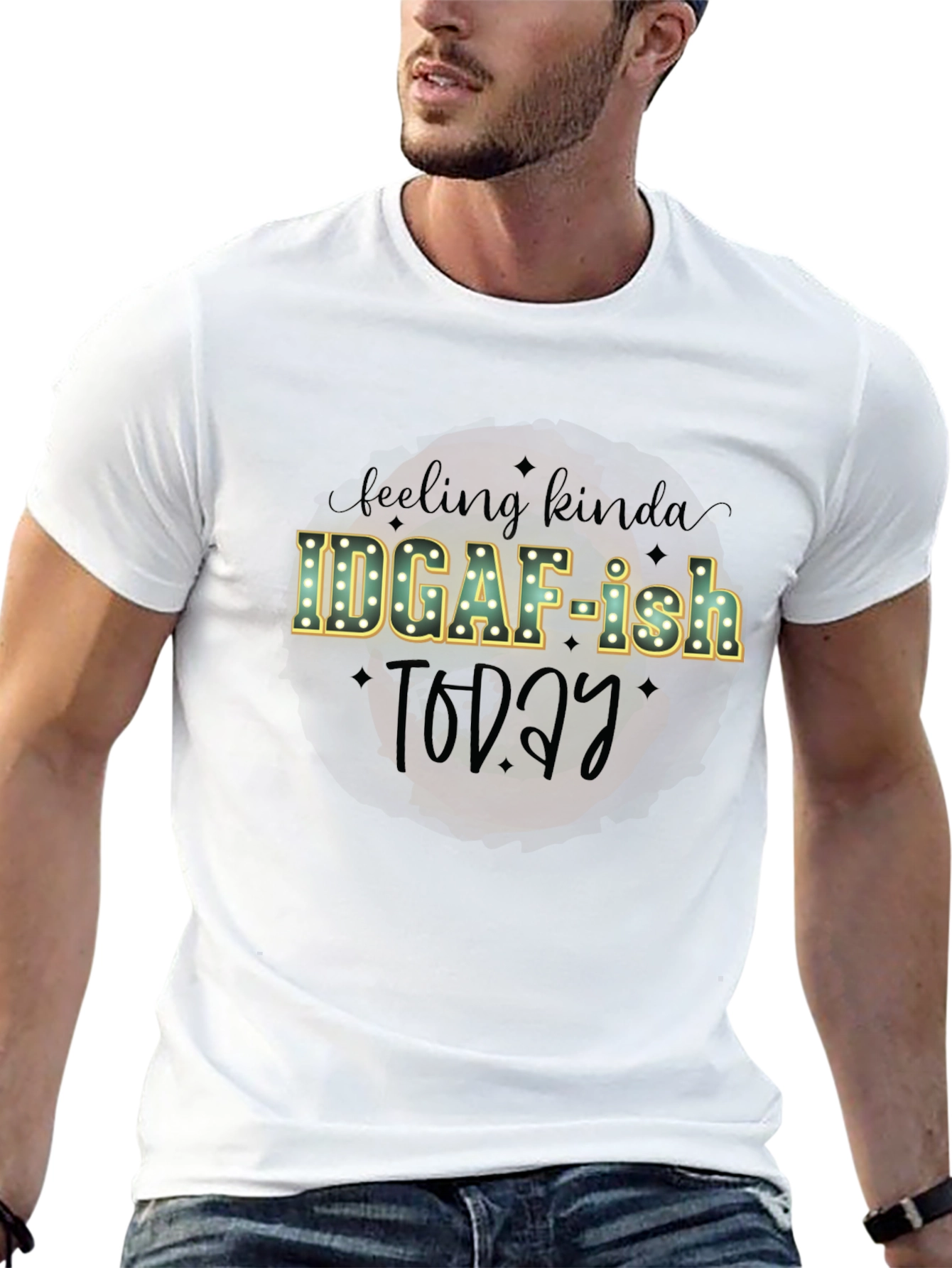IDGAF-ish Today Graphic Tee - Funny T-Shirt