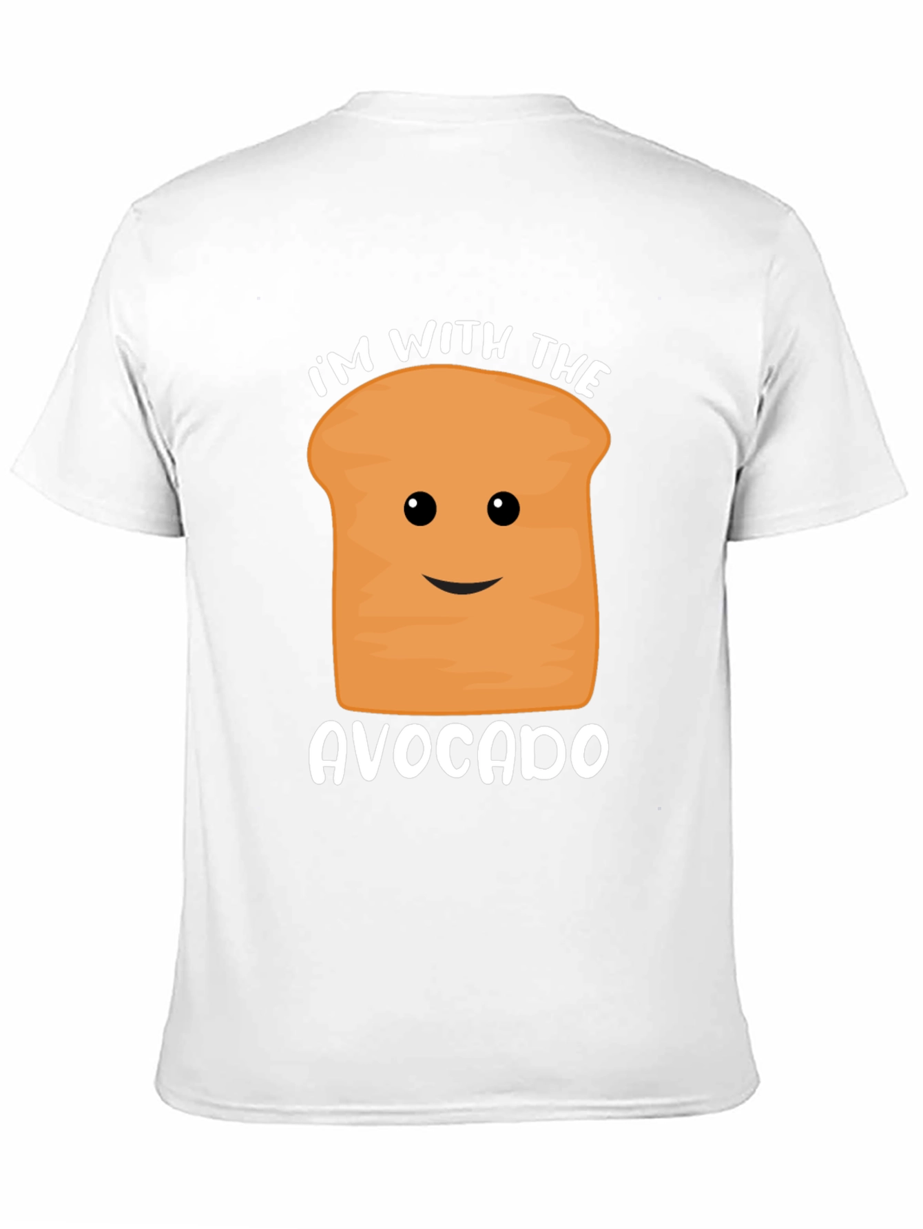 Im with the Avocado Funny Graphic Tee