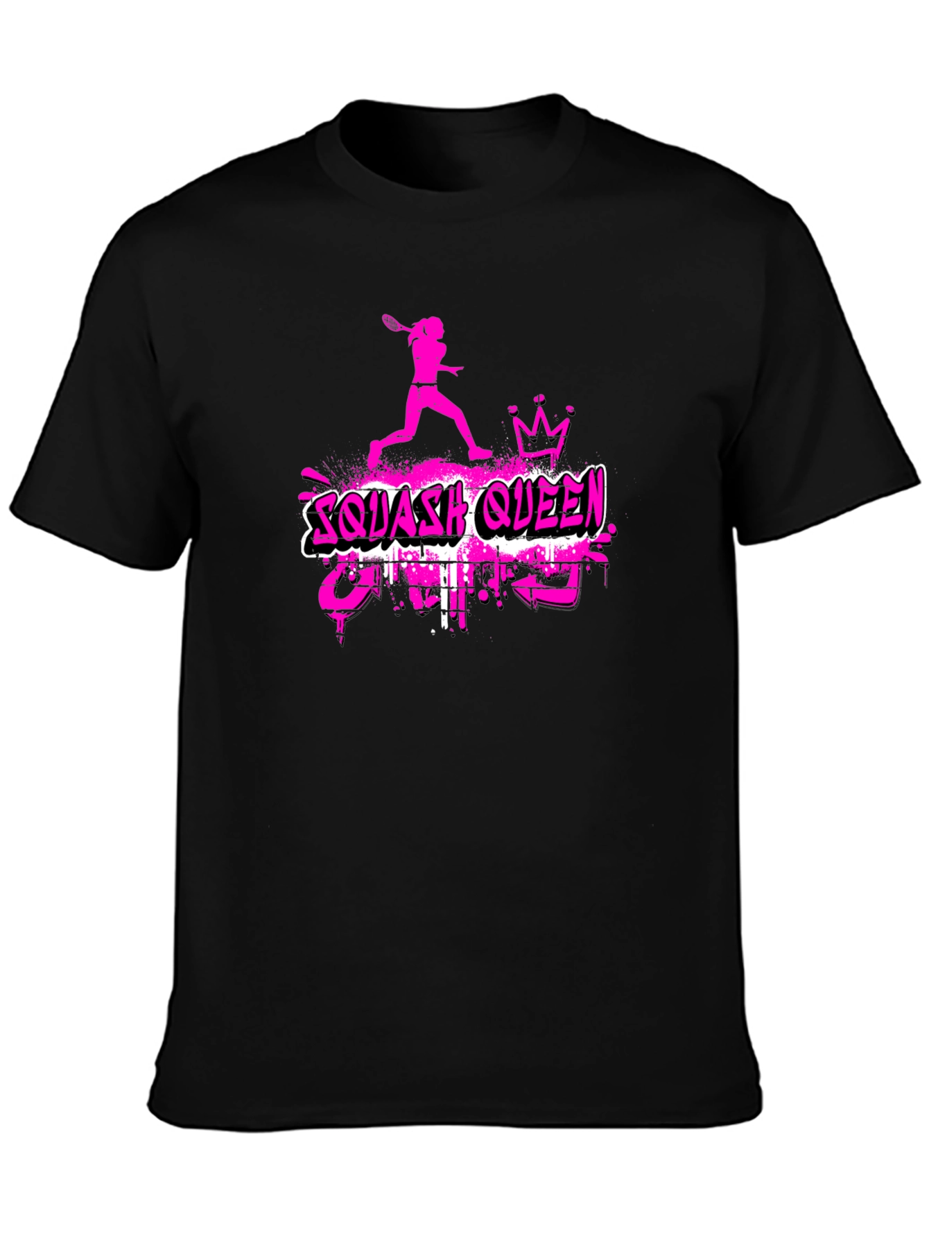Squash Queen Graphic T-Shirt - Sporty Tee