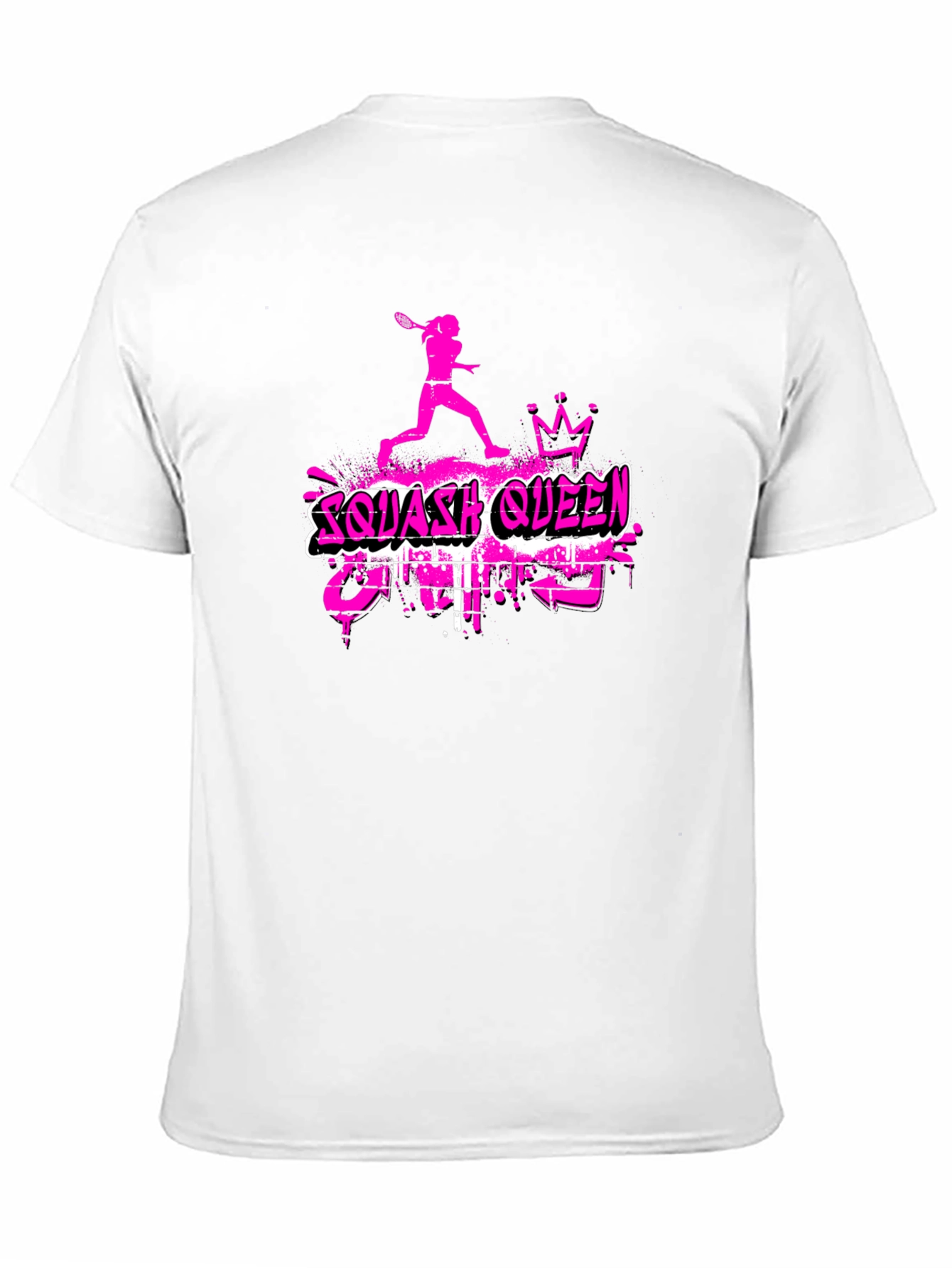 Squash Queen Graphic T-Shirt - Sporty Tee