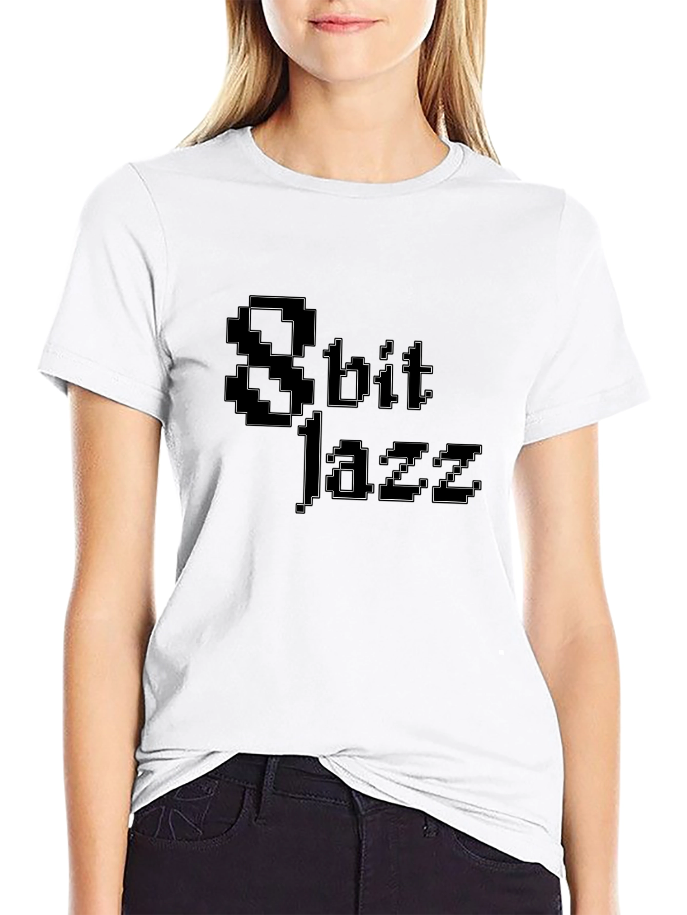 8-Bit Jazz Graphic Tee - Retro Style
