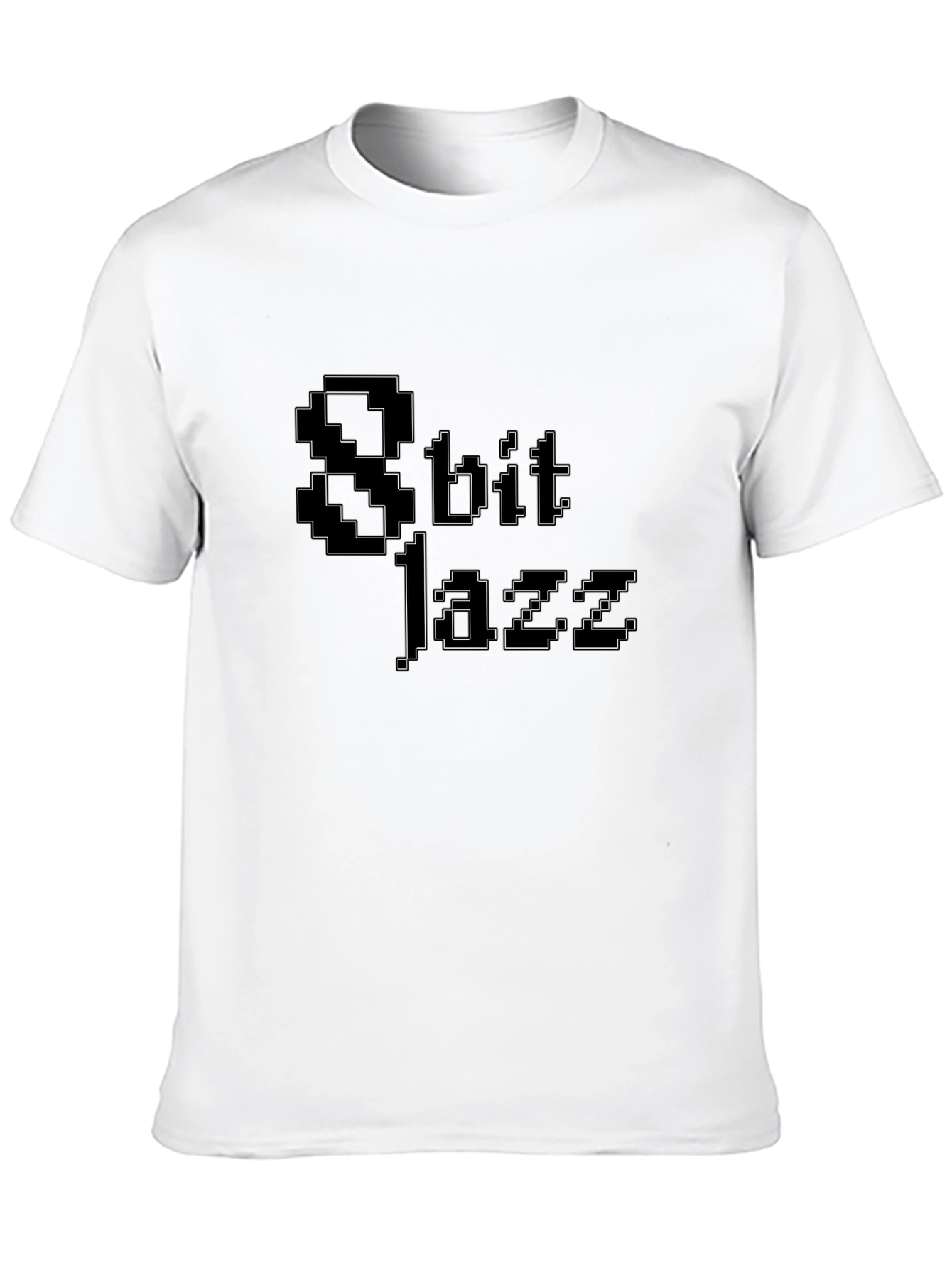 8-Bit Jazz Graphic Tee - Retro Style