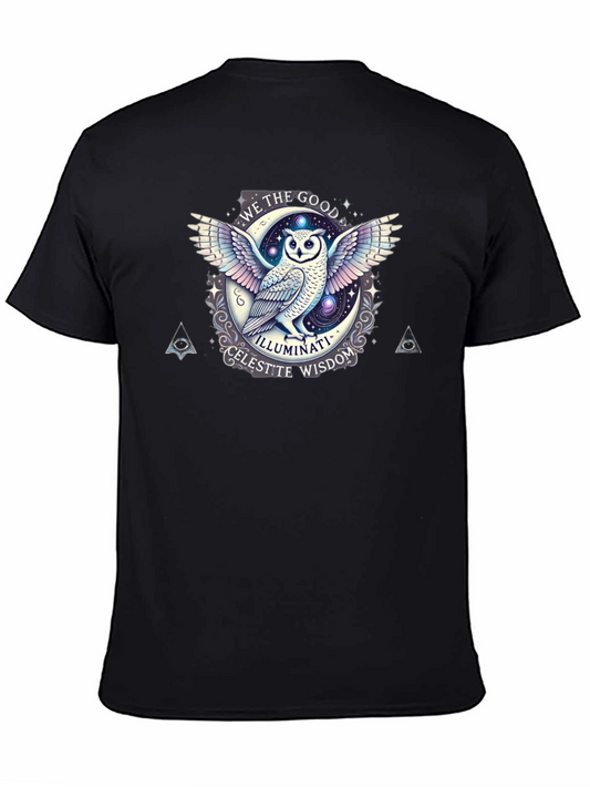 Illuminati Owl Graphic Tee - Celestte Wisdom T-Shirt