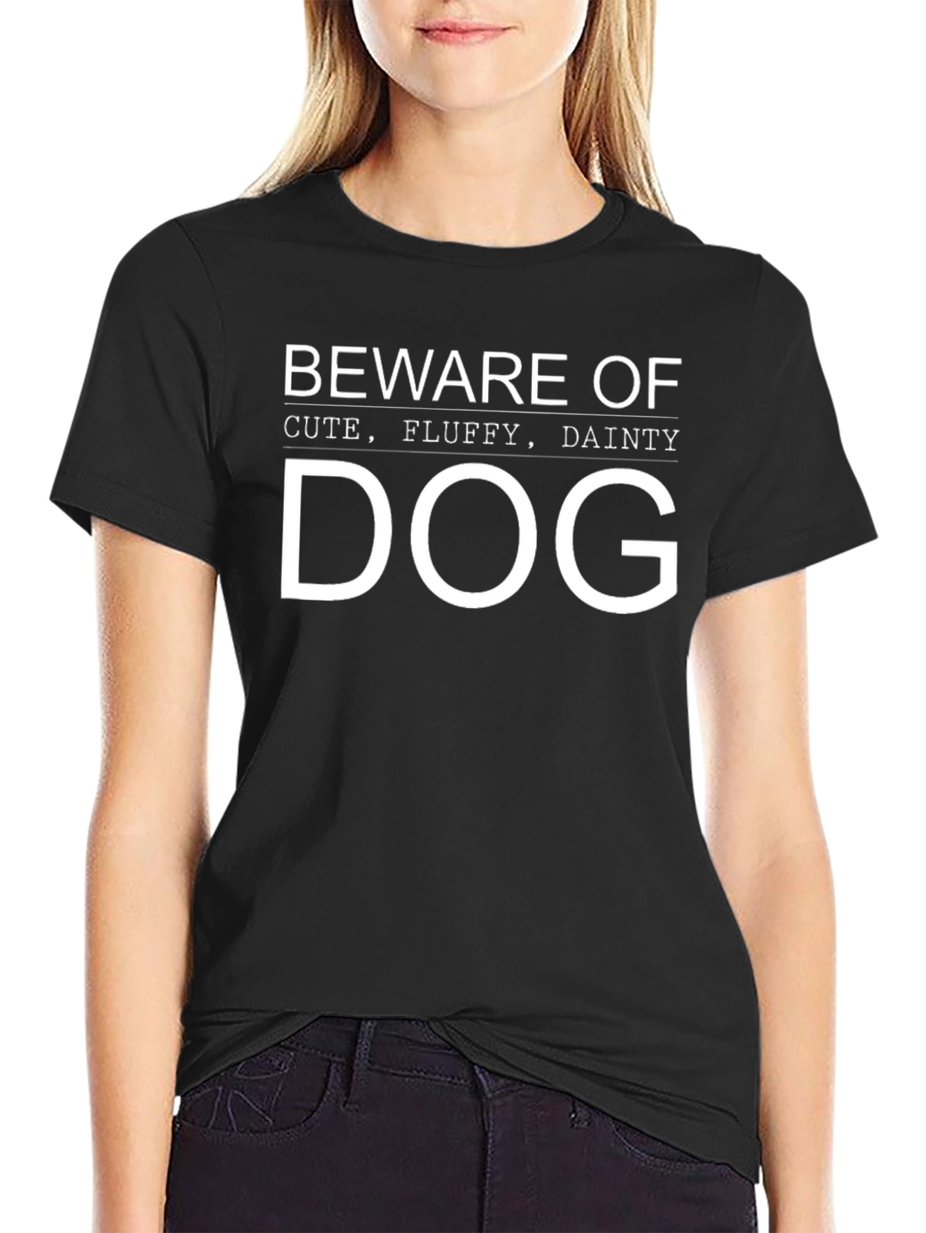 Beware of Dog Graphic T-Shirt