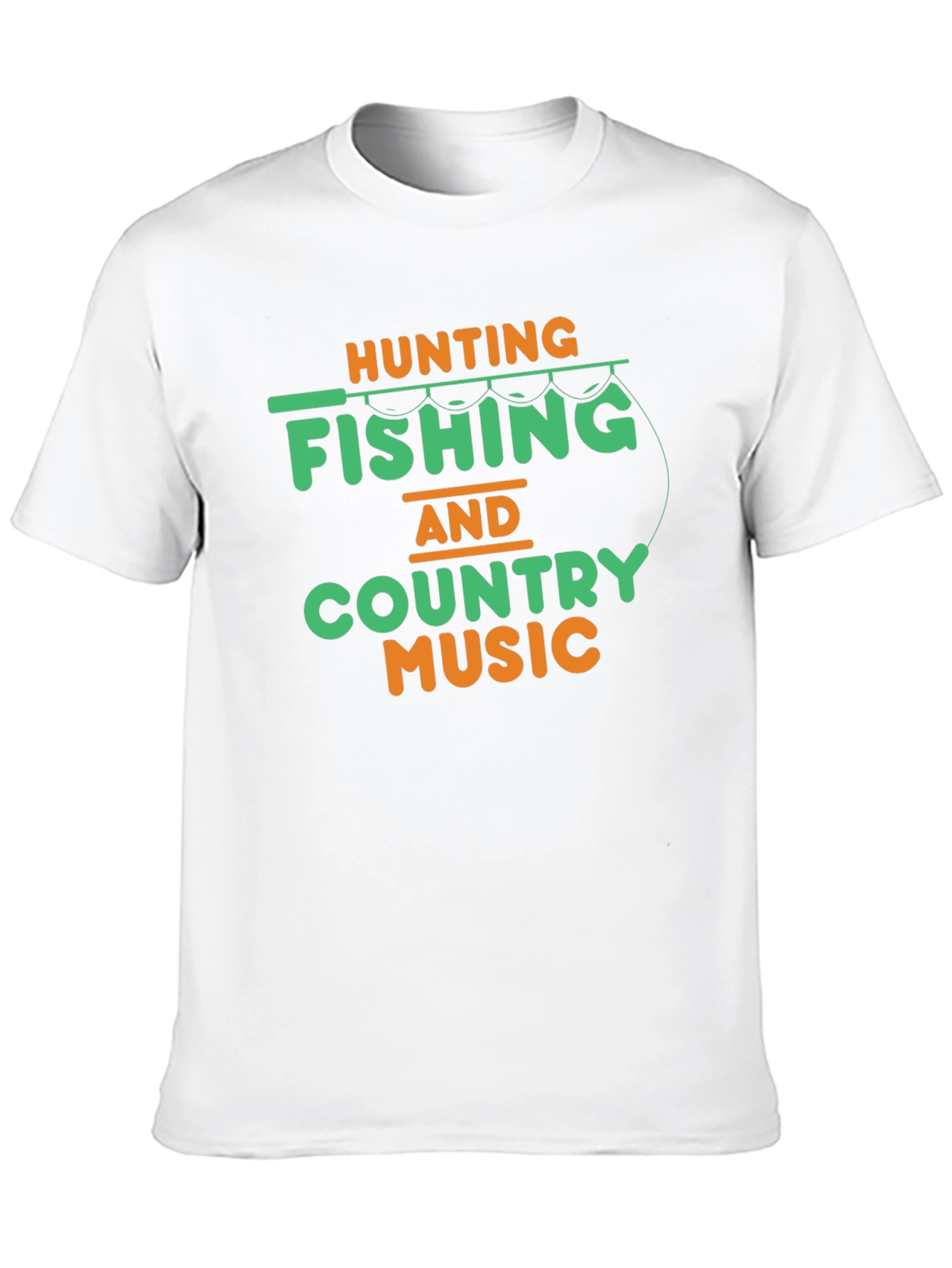 Hunting Fishing & Country Music T-Shirt