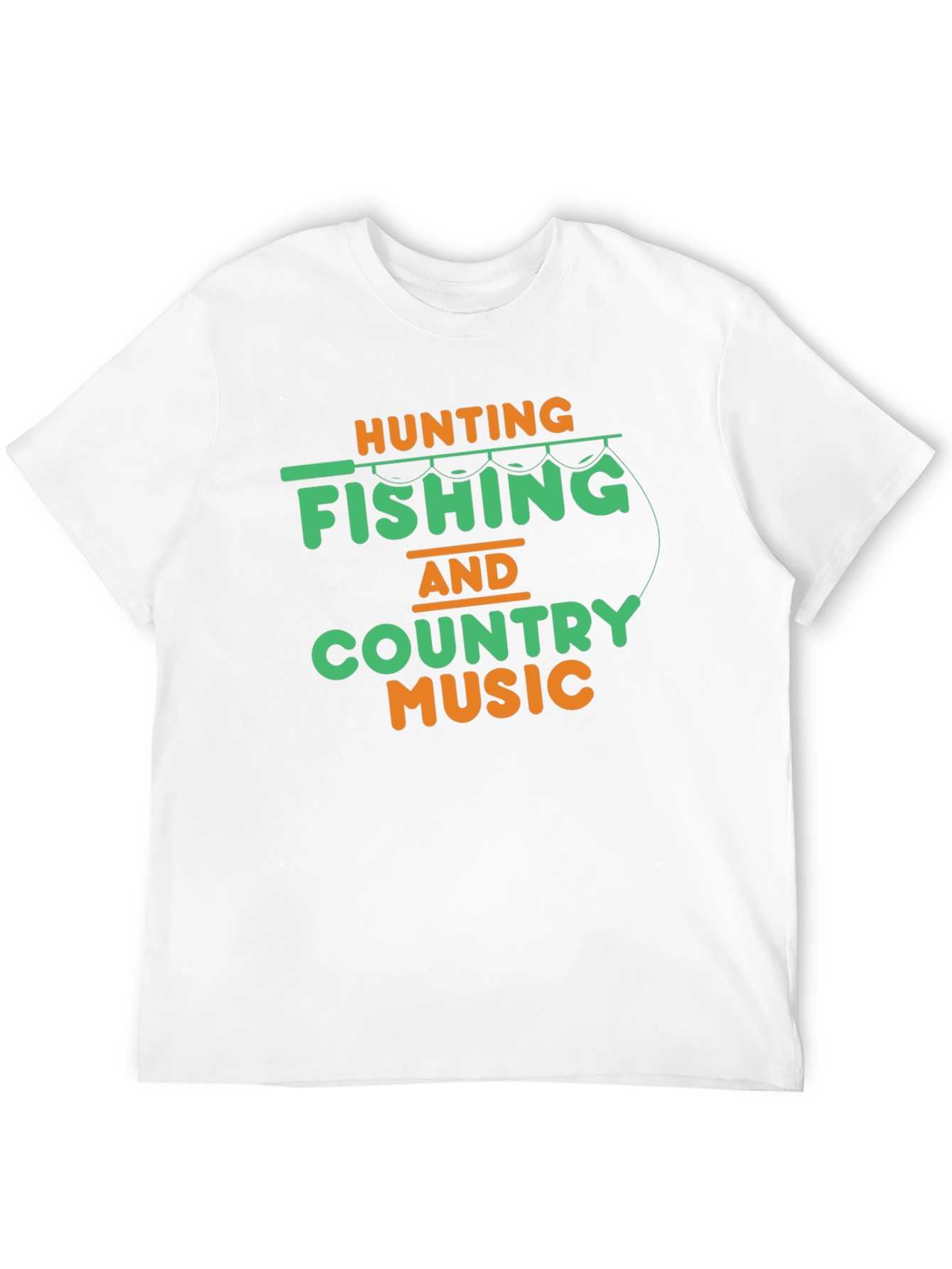 Hunting Fishing & Country Music T-Shirt