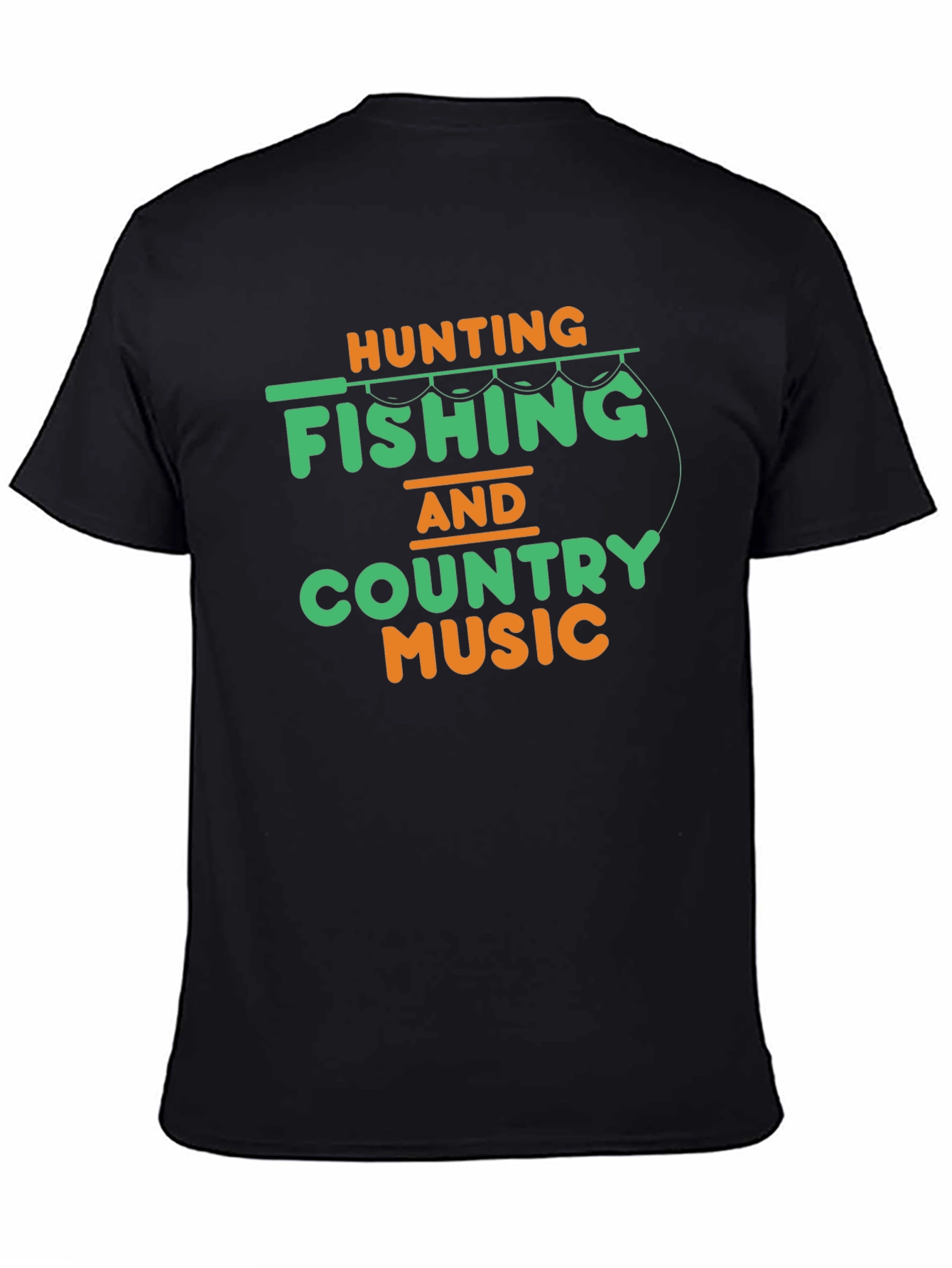 Hunting Fishing & Country Music T-Shirt