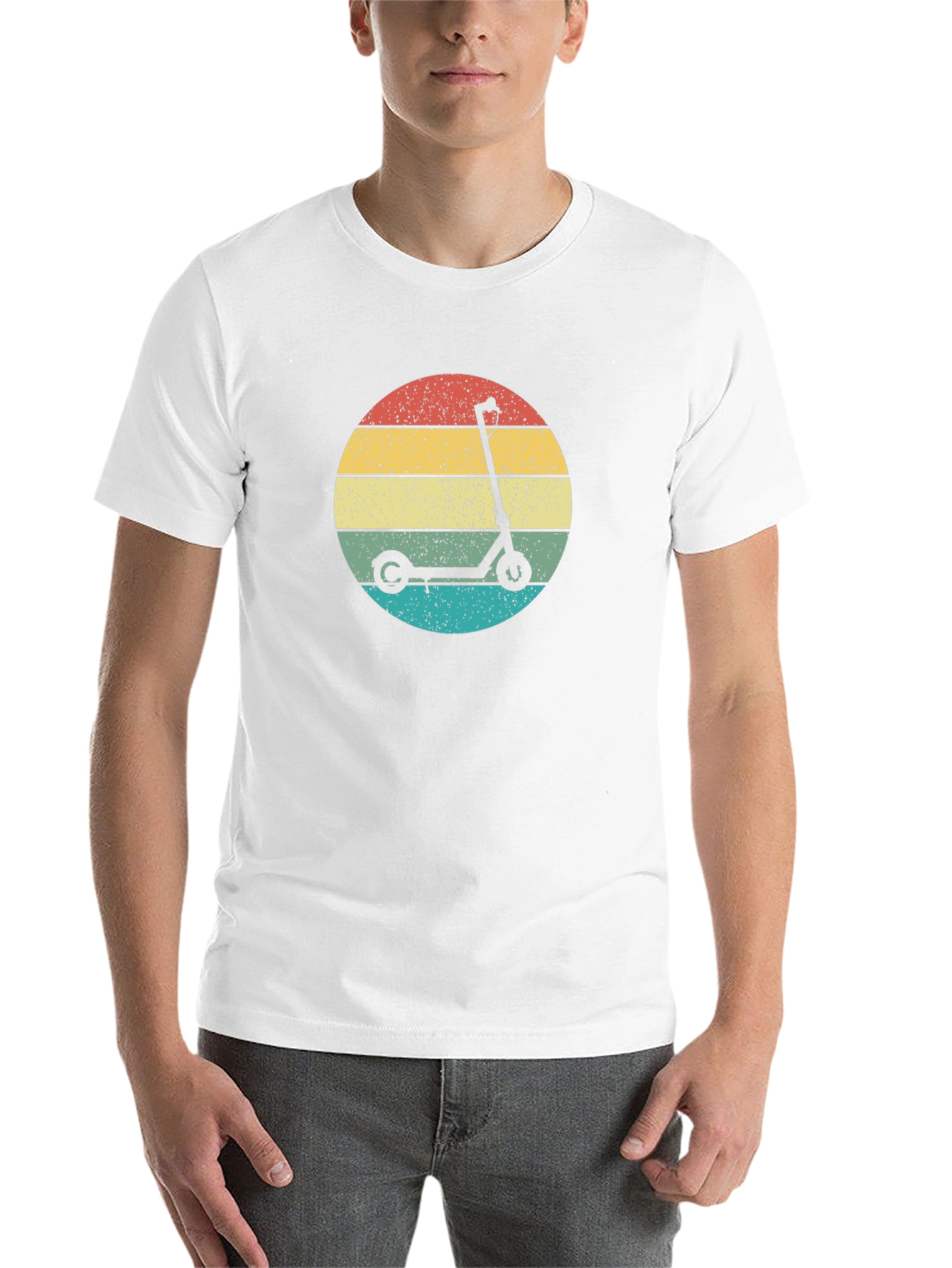 Retro Scooter T-Shirt - Stylish & Comfortable