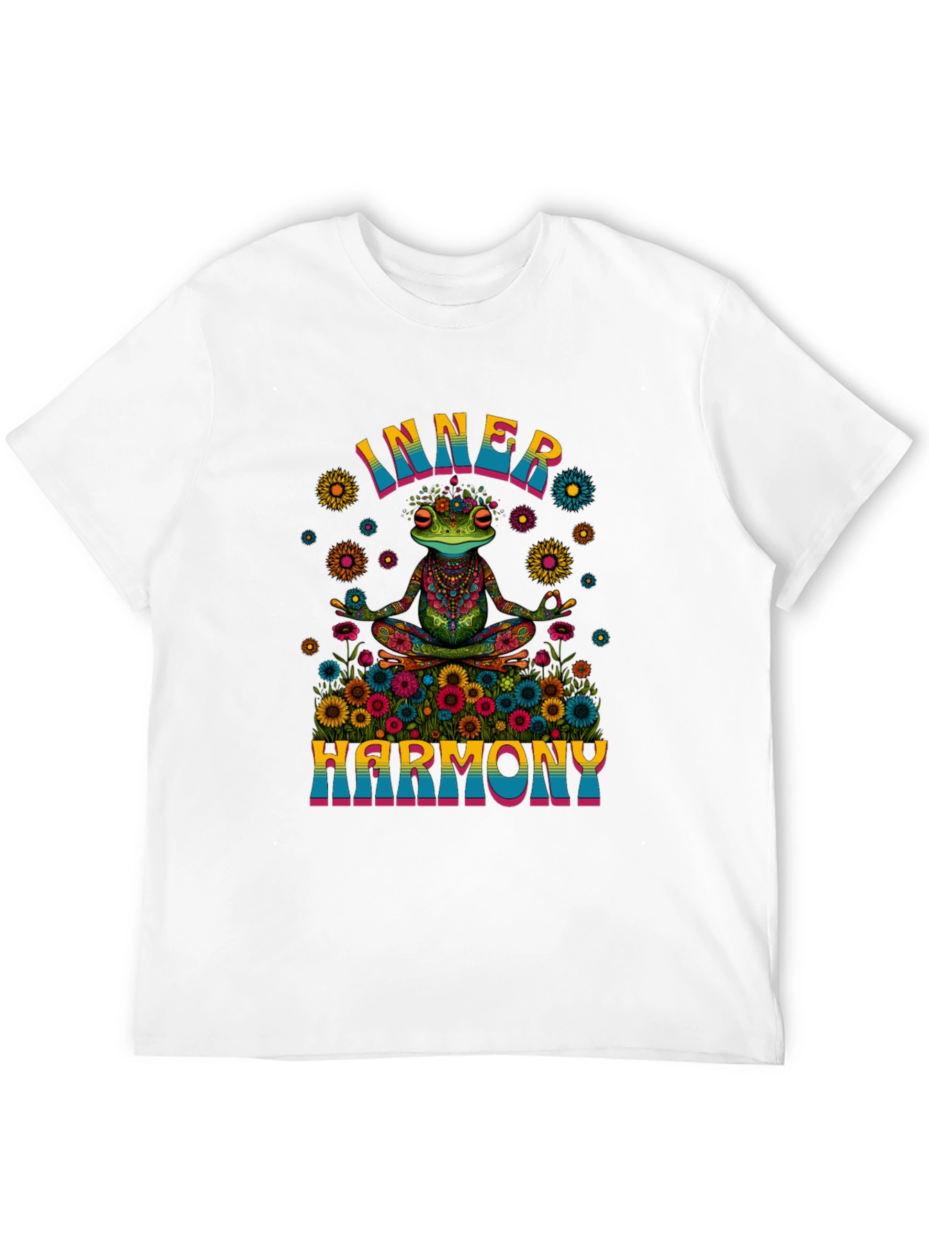 Inner Harmony Frog Graphic T-Shirt