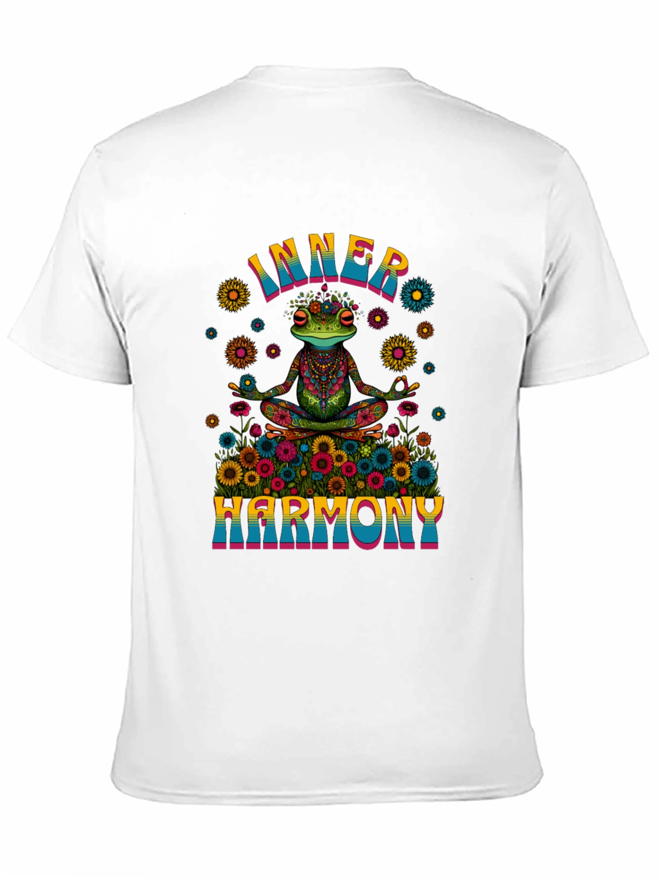 Inner Harmony Frog Graphic T-Shirt