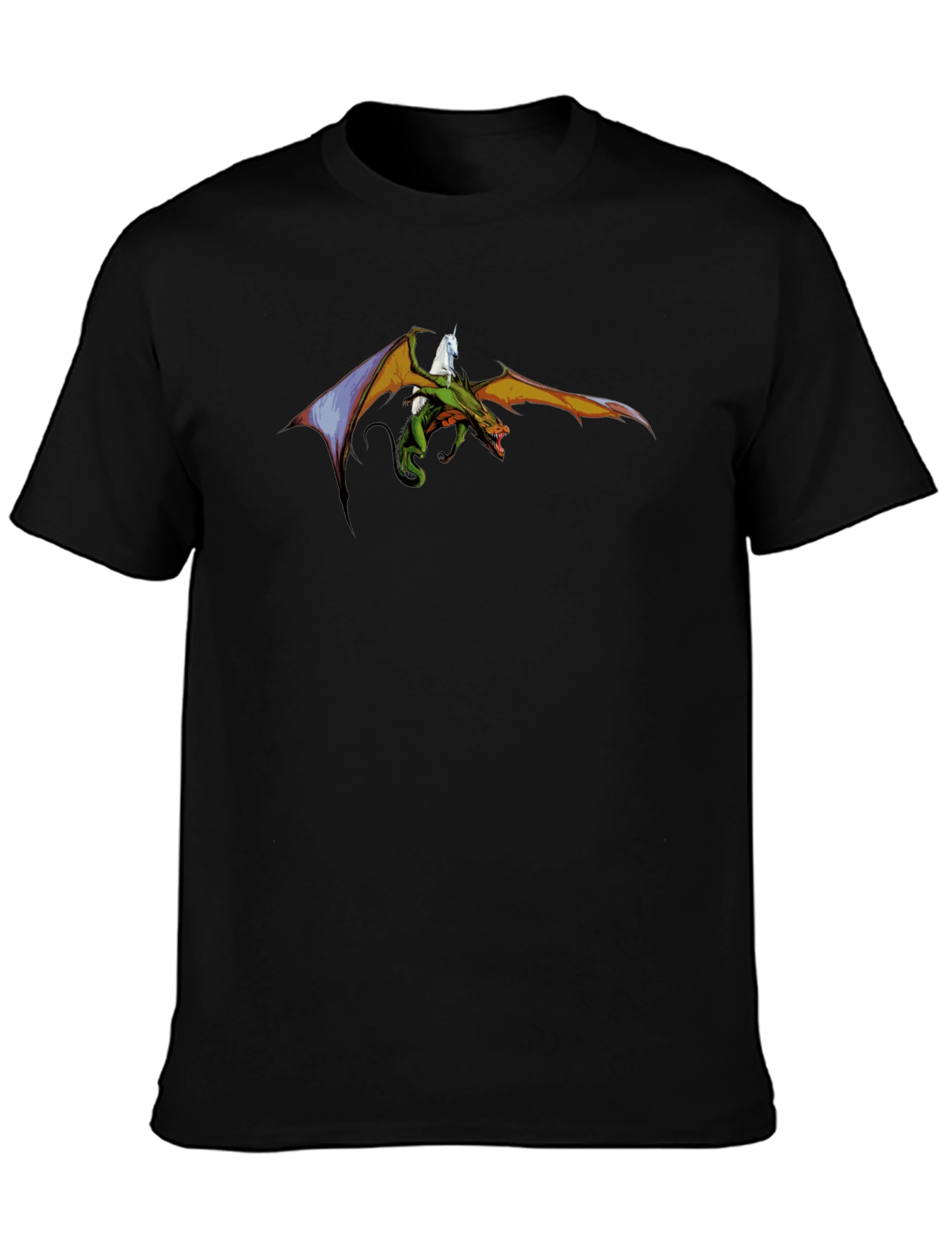 Dragon Rider T-Shirt - Mythical Creature Graphic Tee