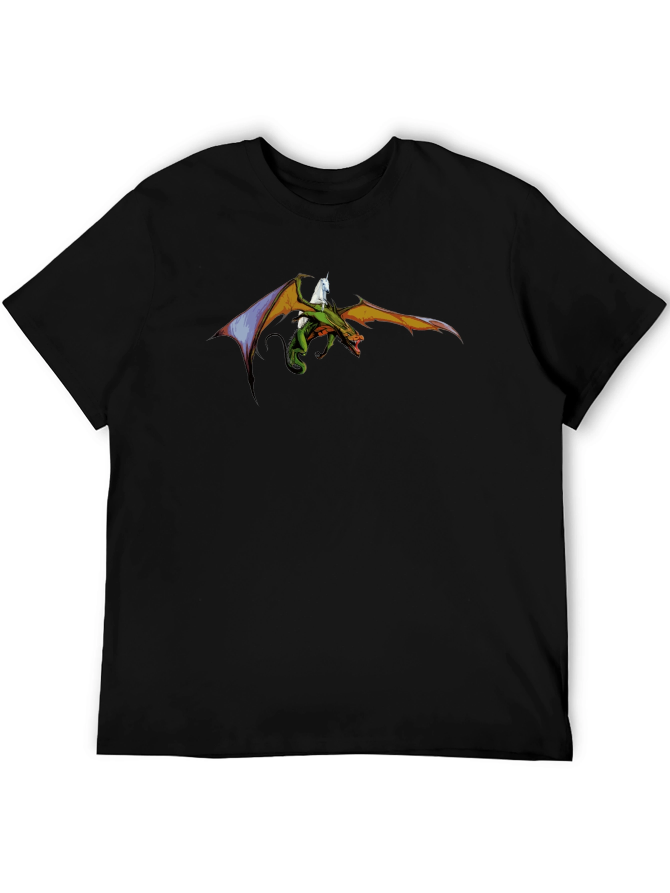 Dragon Rider T-Shirt - Mythical Creature Graphic Tee