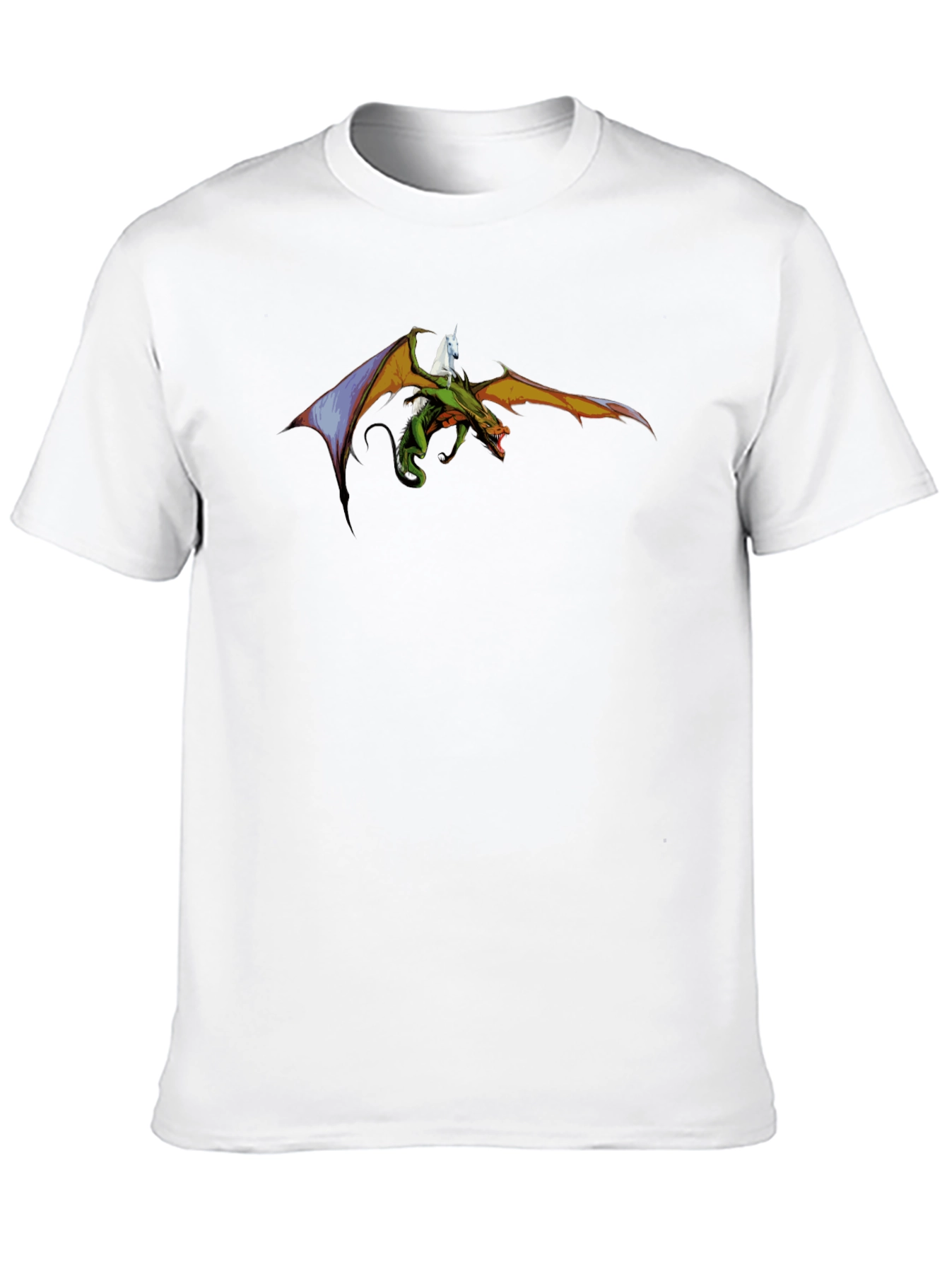 Dragon Rider T-Shirt - Mythical Creature Graphic Tee