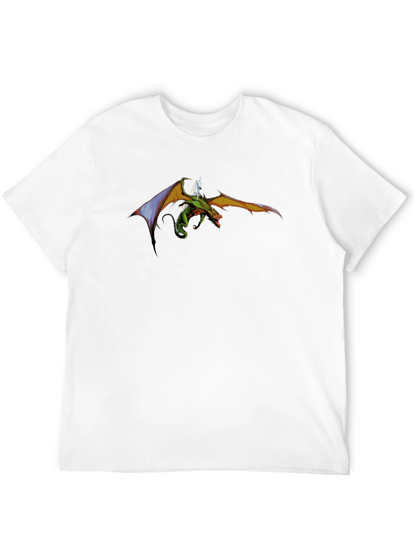 Dragon Rider T-Shirt - Mythical Creature Graphic Tee