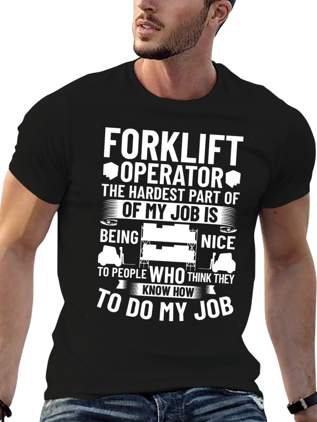 Forklift Operator Funny Job T-Shirt
