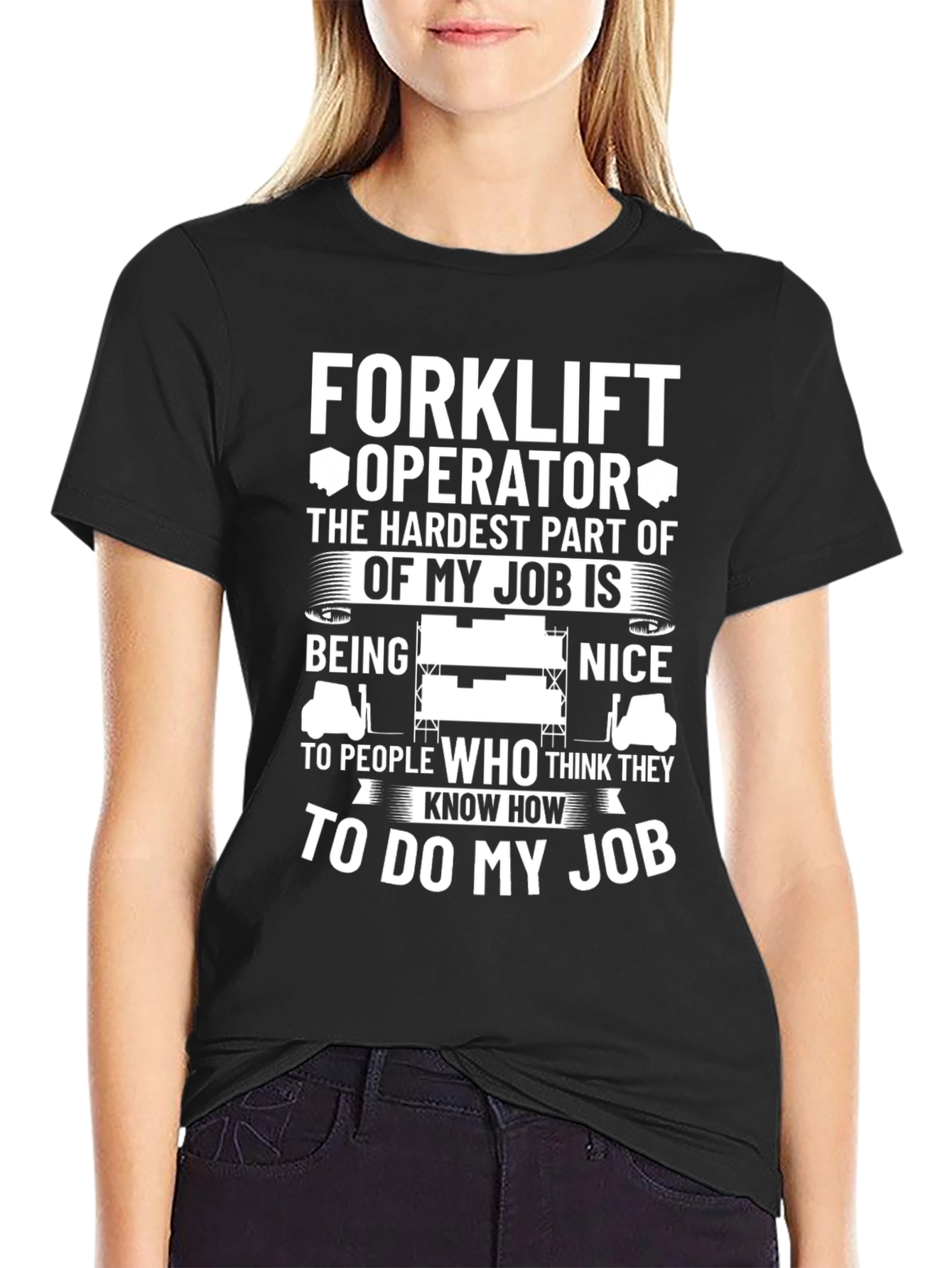 Forklift Operator Funny Job T-Shirt