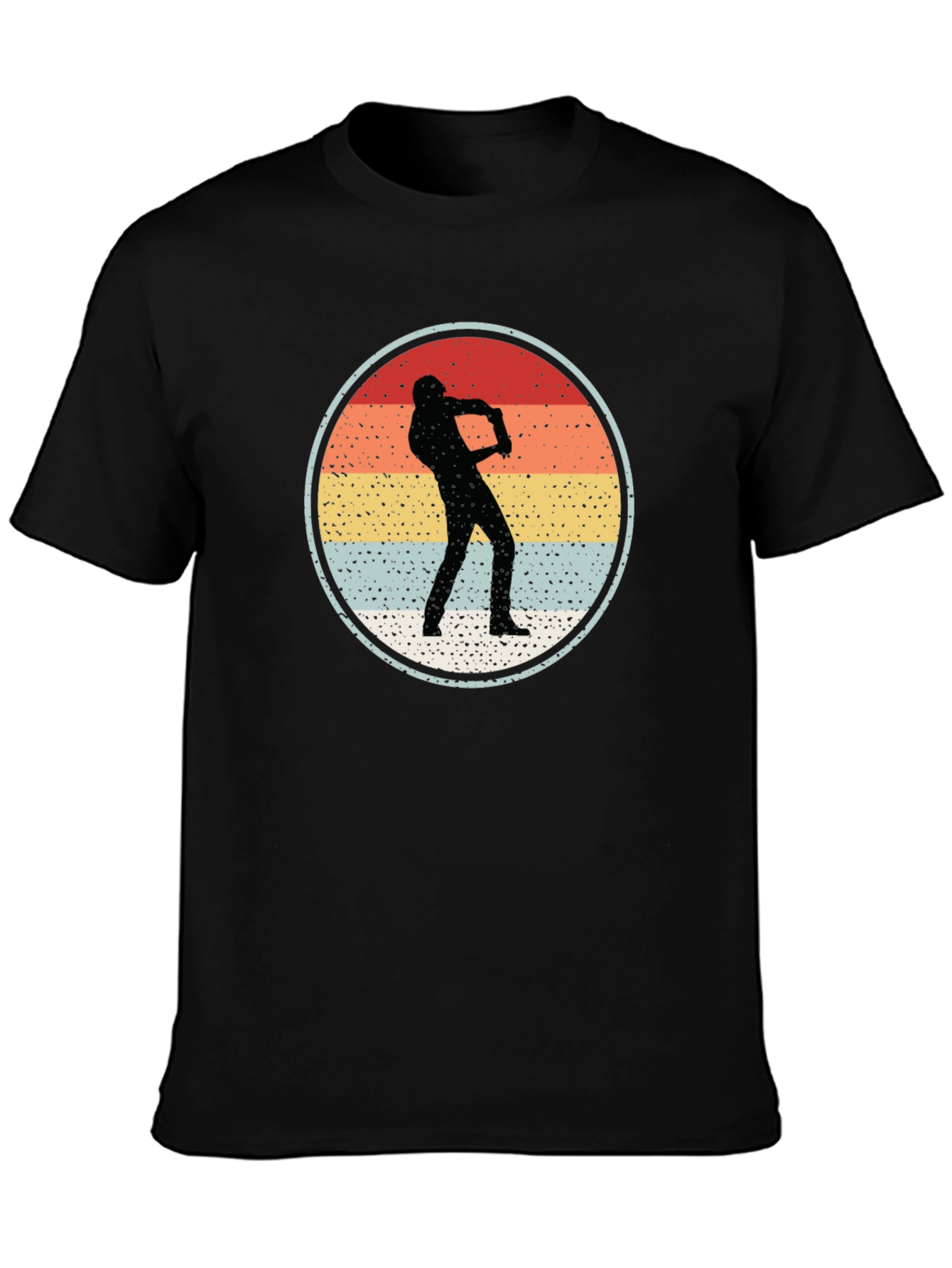 Retro Saxophone Player Graphic Tee
