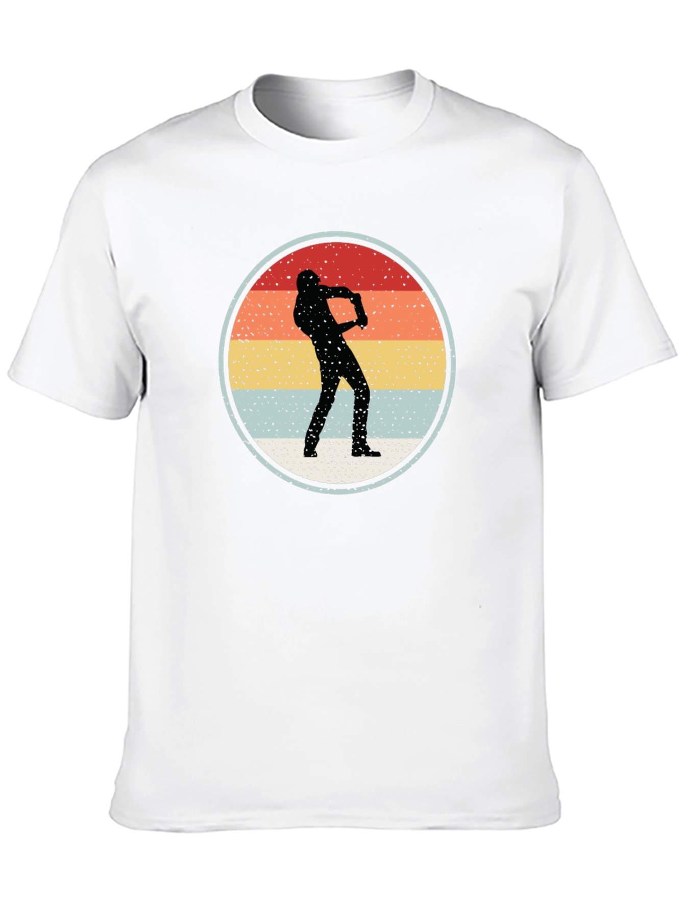 Retro Saxophone Player Graphic Tee