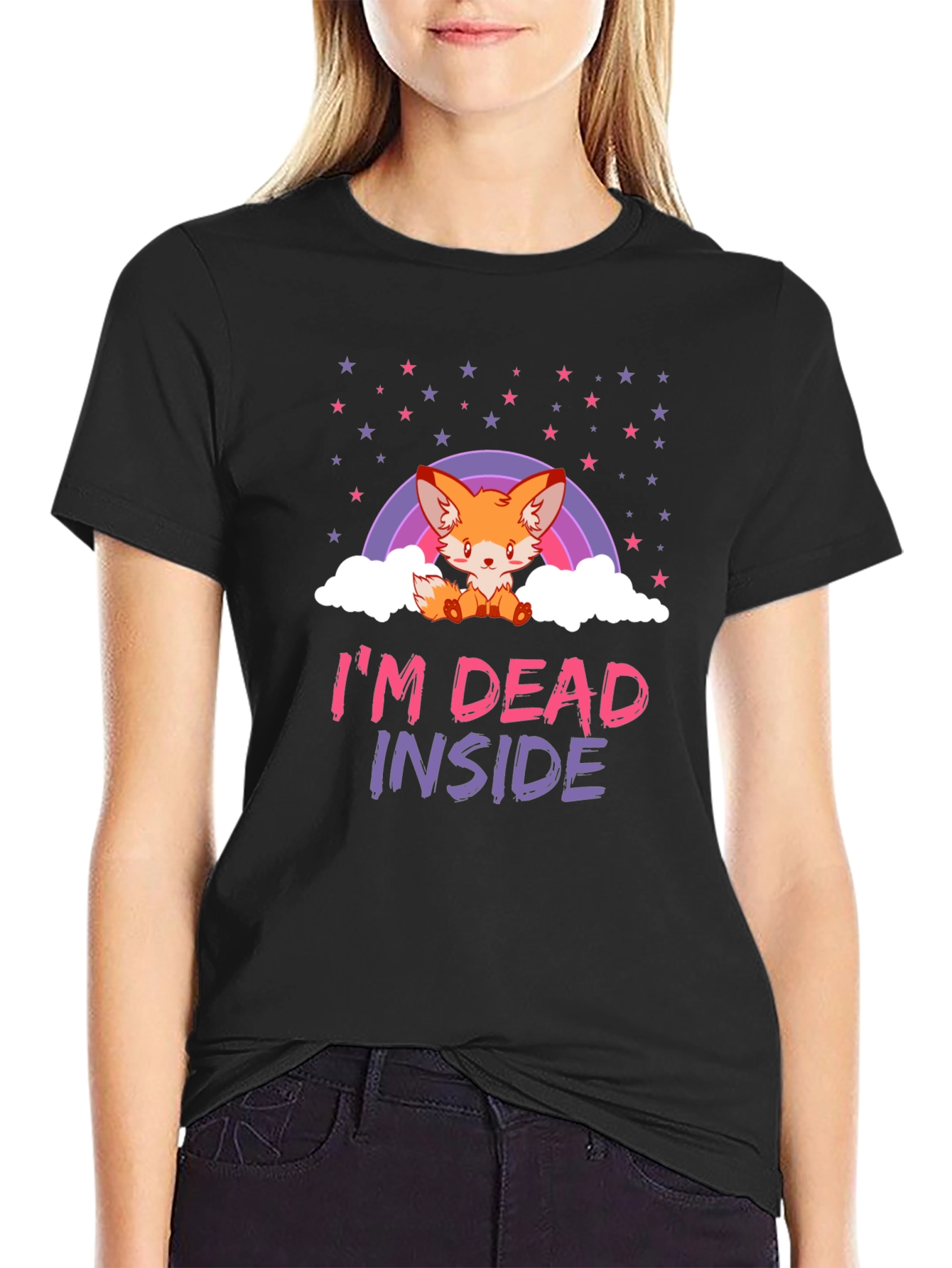 Im Dead Inside Fox T-Shirt