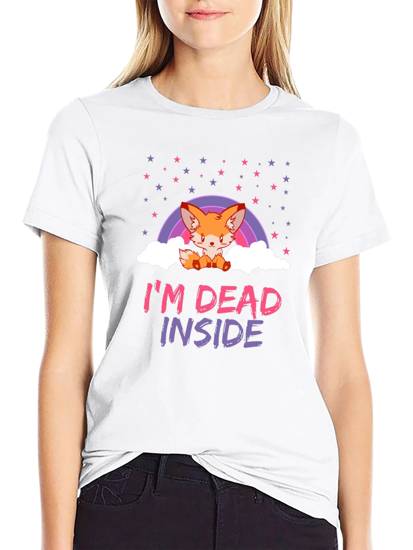 Im Dead Inside Fox T-Shirt