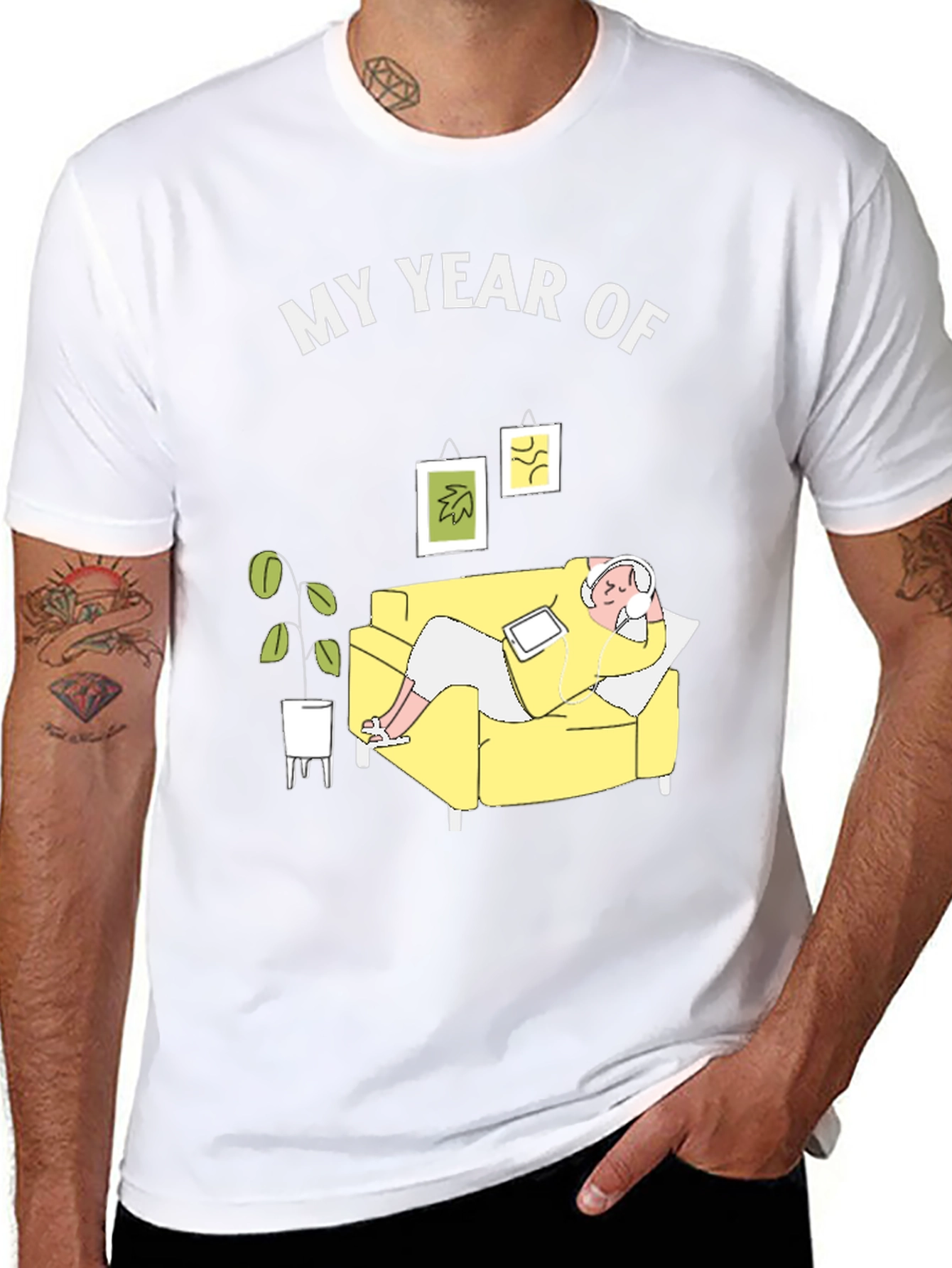 My Year Of Relaxing Graphic Tee