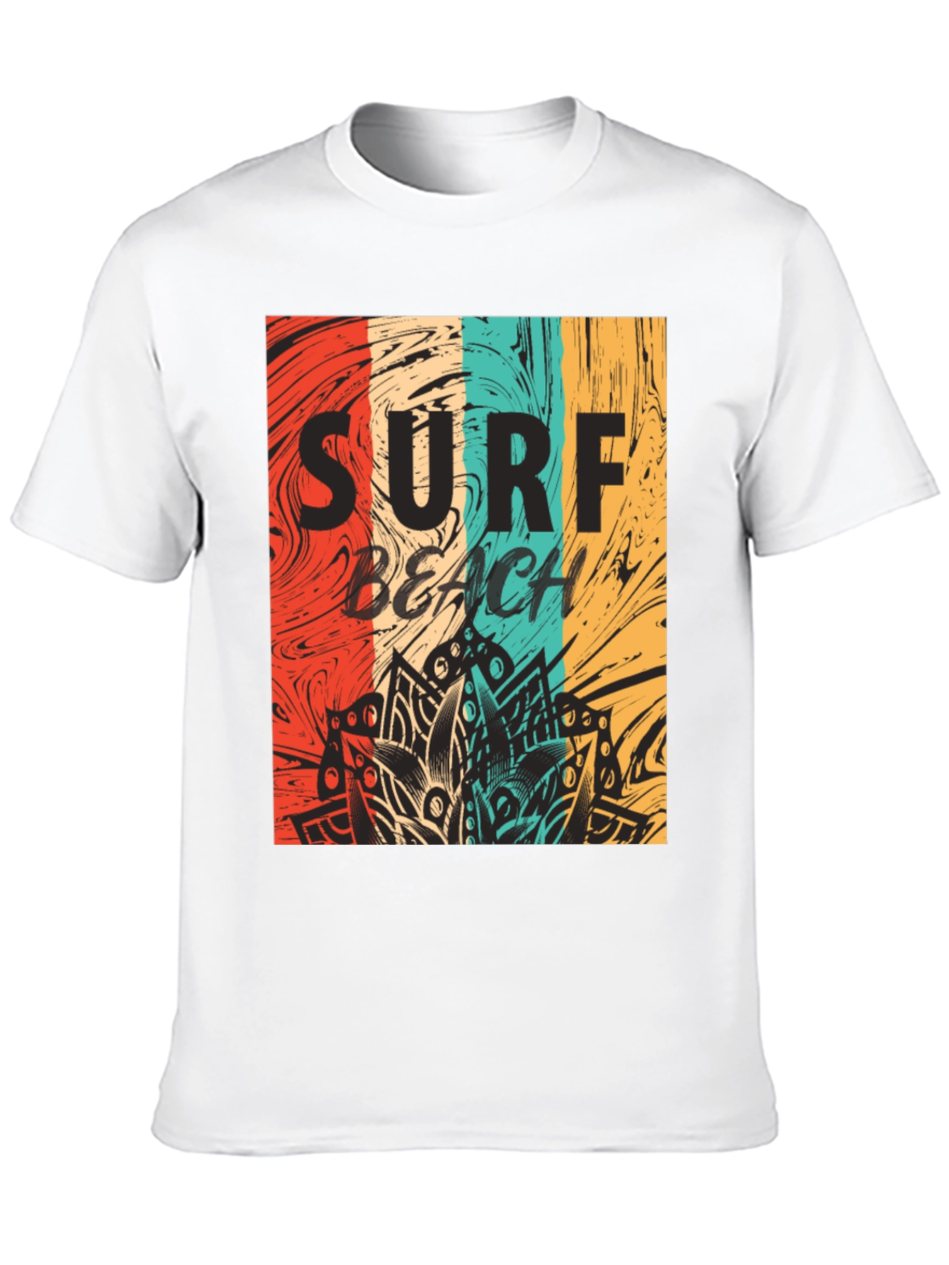 Surf Beach Graphic Tee