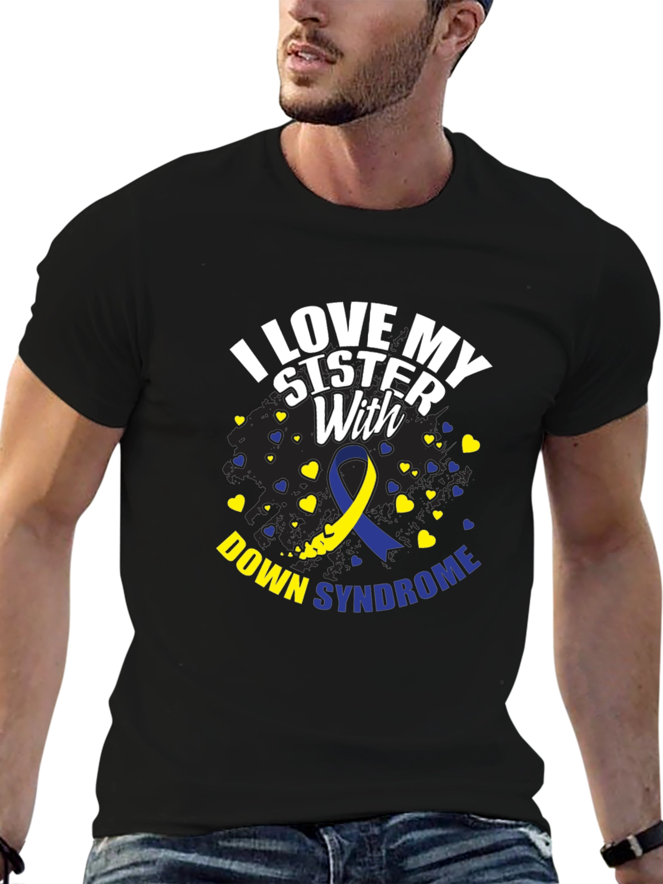 I Love My Sister With Down Syndrome T-Shirt
