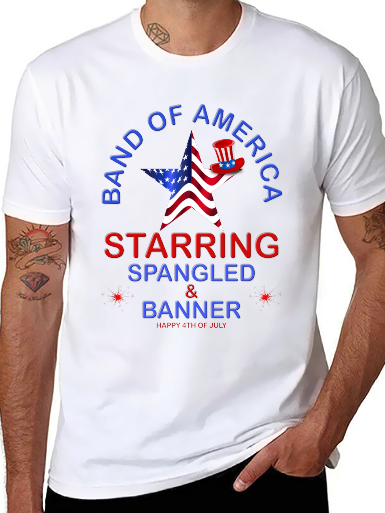 Band of America 4th of July T-Shirt