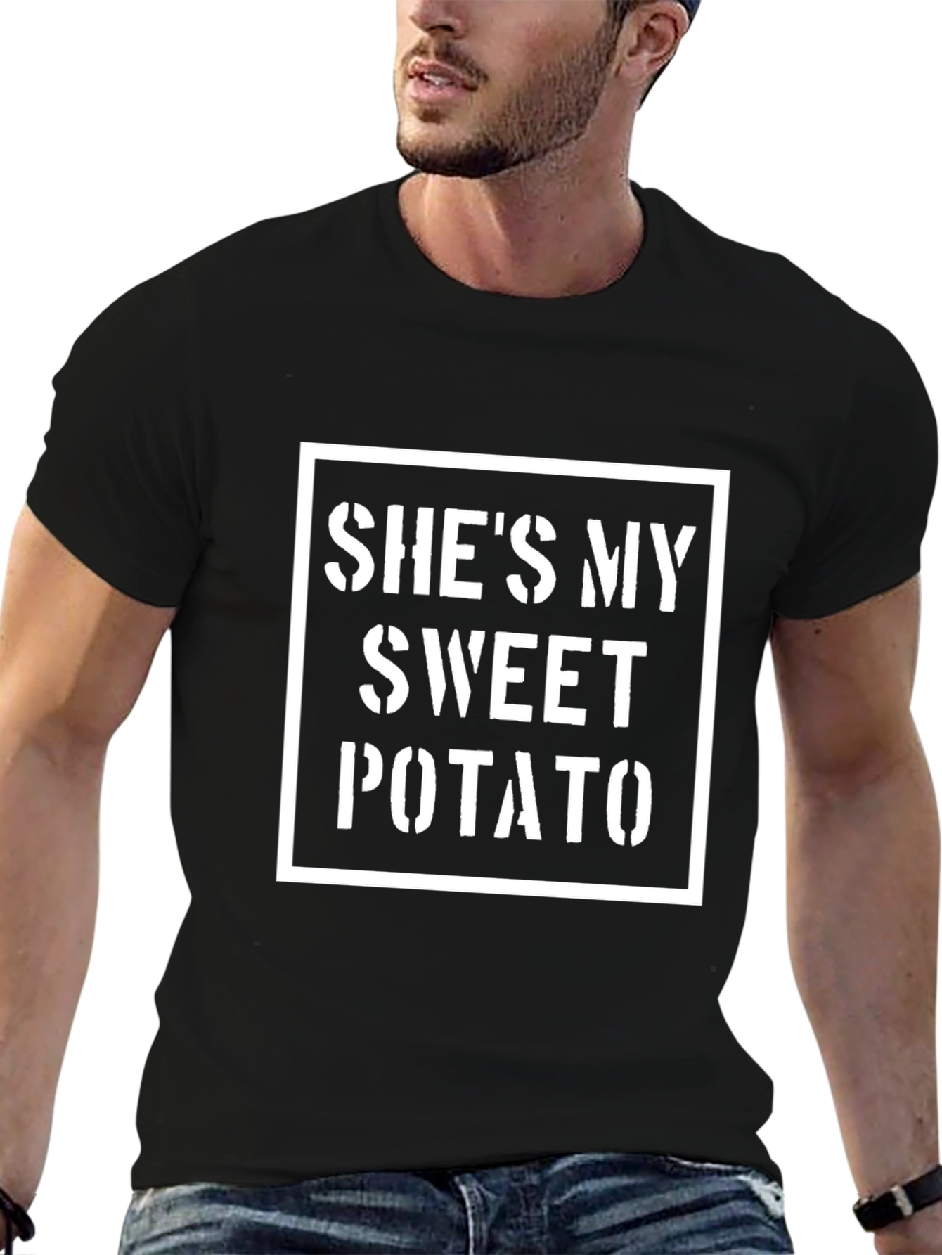 Shes My Sweet Potato Graphic T-Shirt