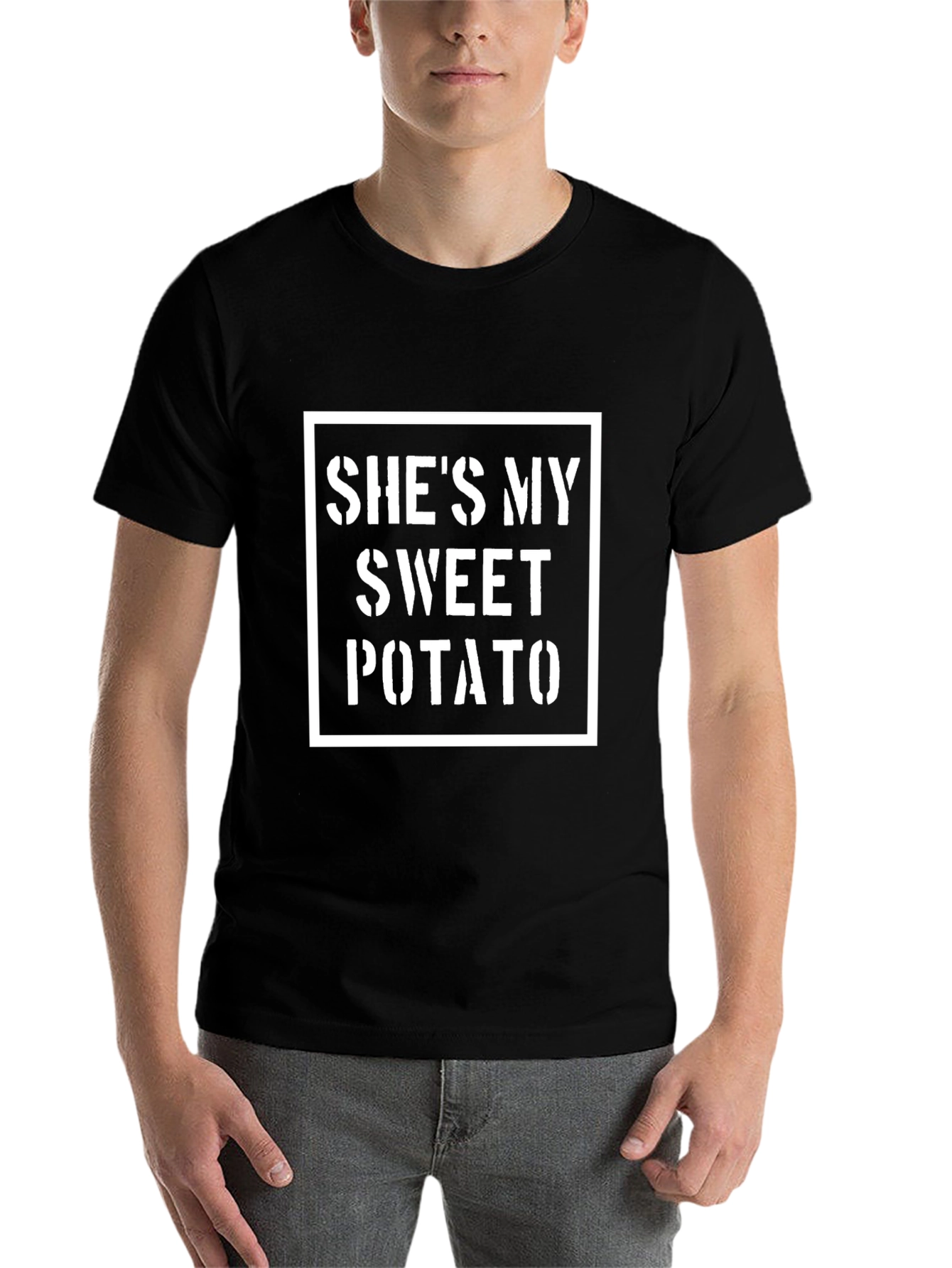 Shes My Sweet Potato Graphic T-Shirt