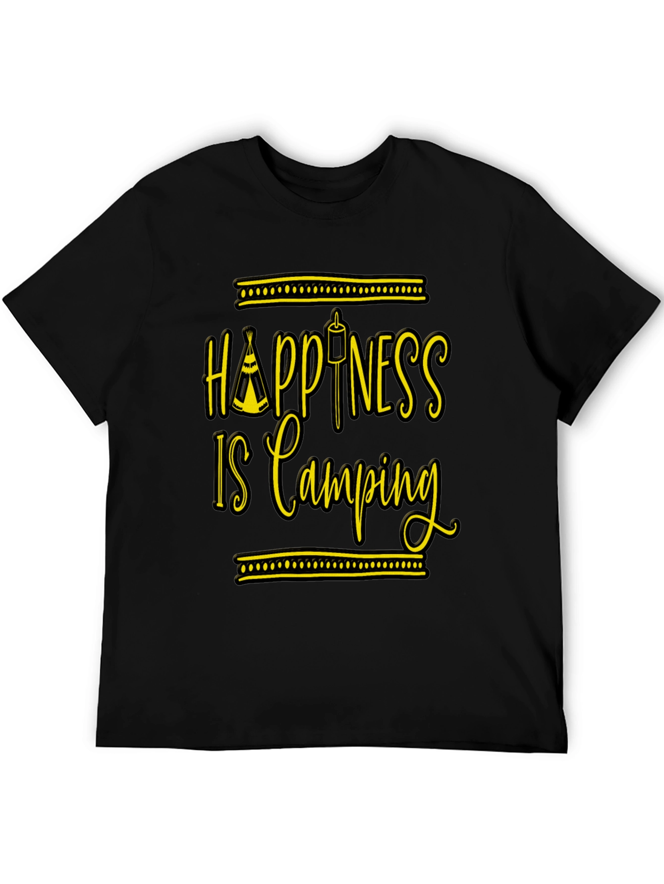 Happiness is Camping Graphic Tee