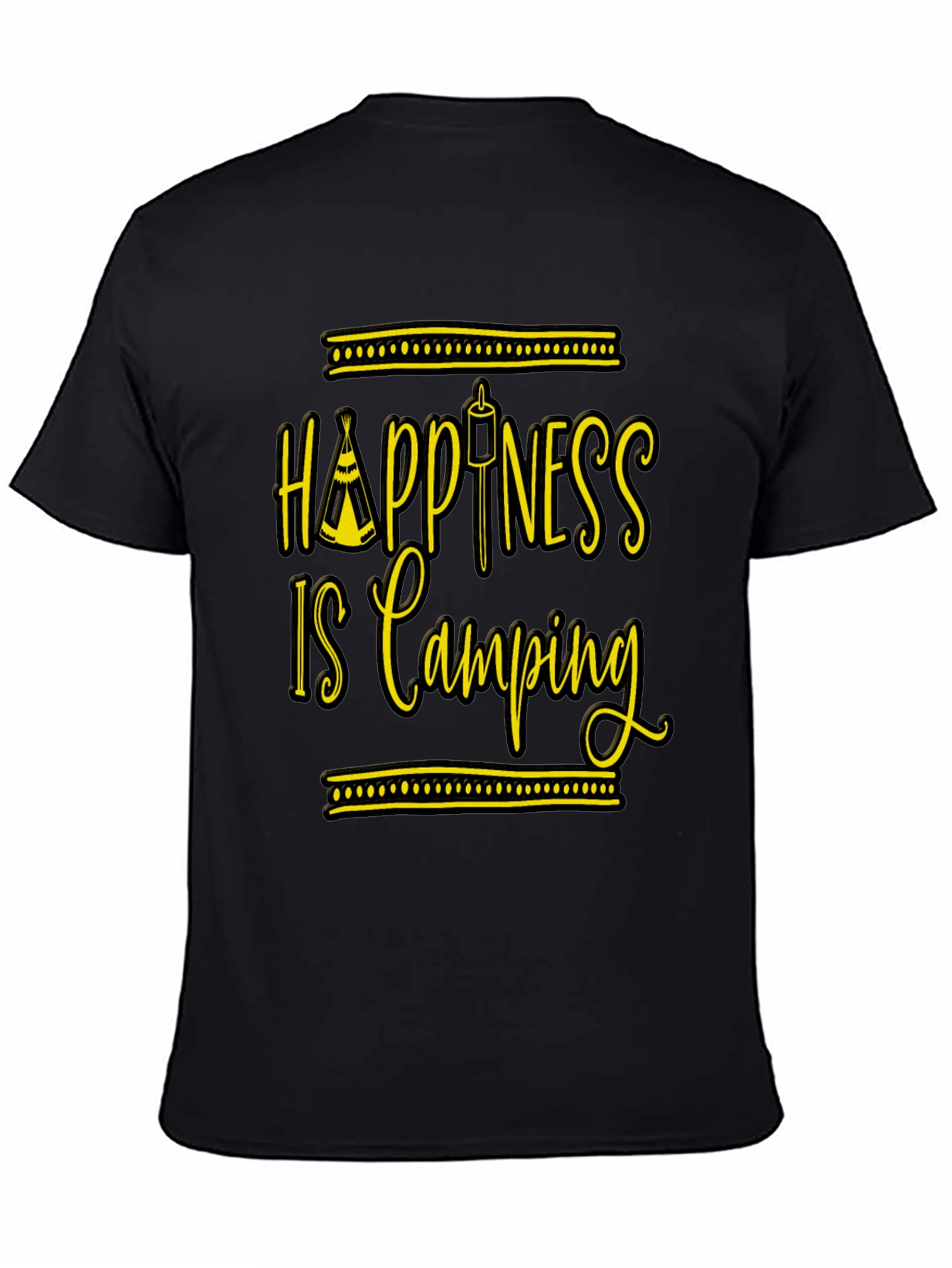 Happiness is Camping Graphic Tee