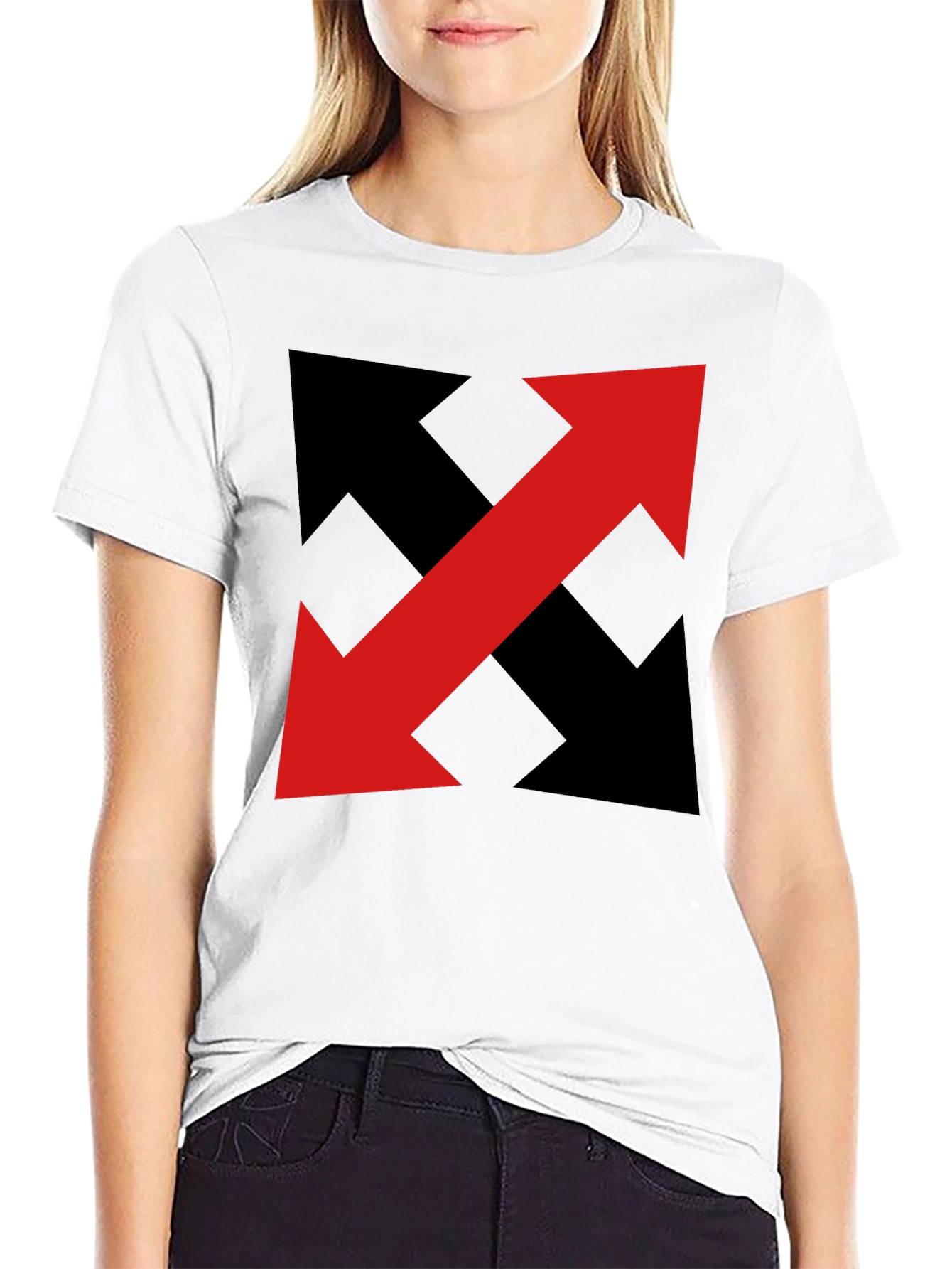Arrow T-Shirt - Bold Graphic Print