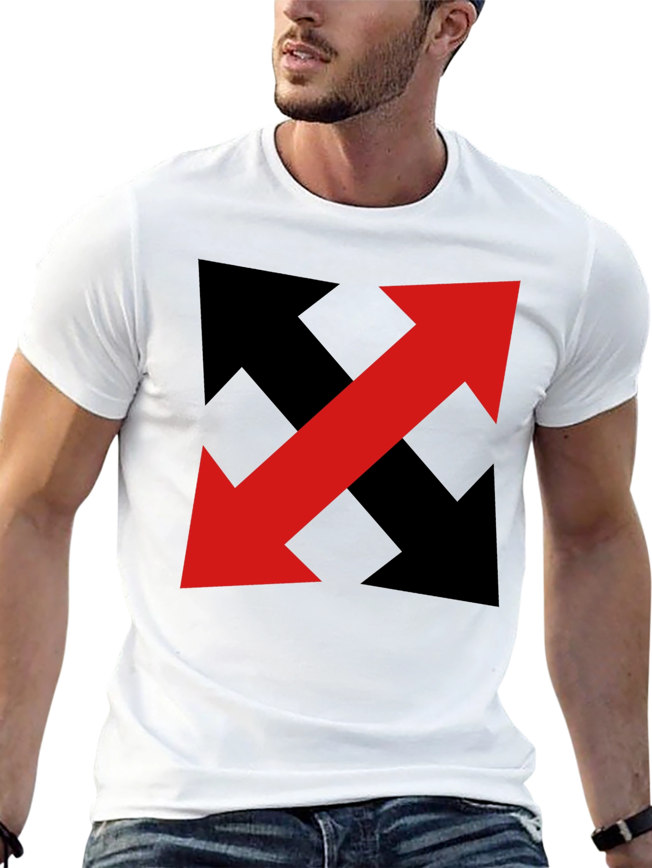 Arrow T-Shirt - Bold Graphic Print