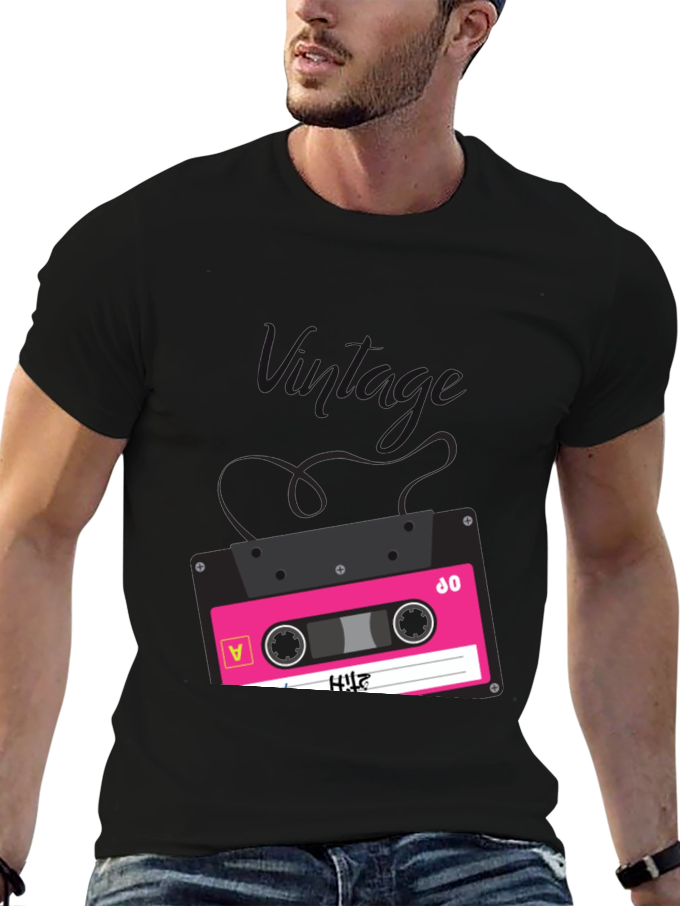 Retro Mixtape Graphic T-Shirt