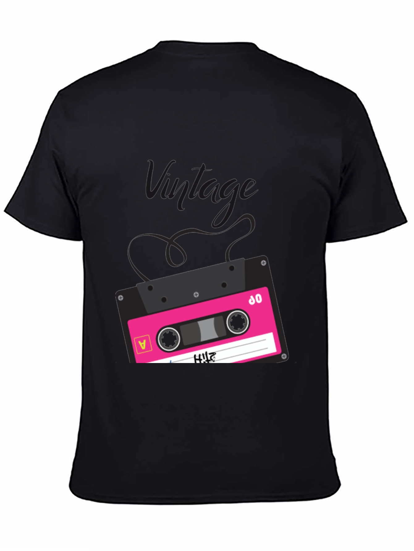 Retro Mixtape Graphic T-Shirt