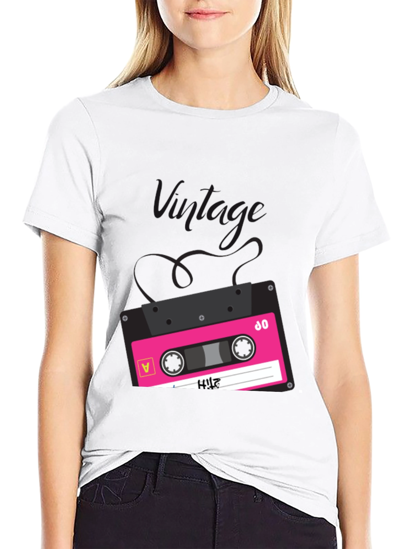 Retro Mixtape Graphic T-Shirt