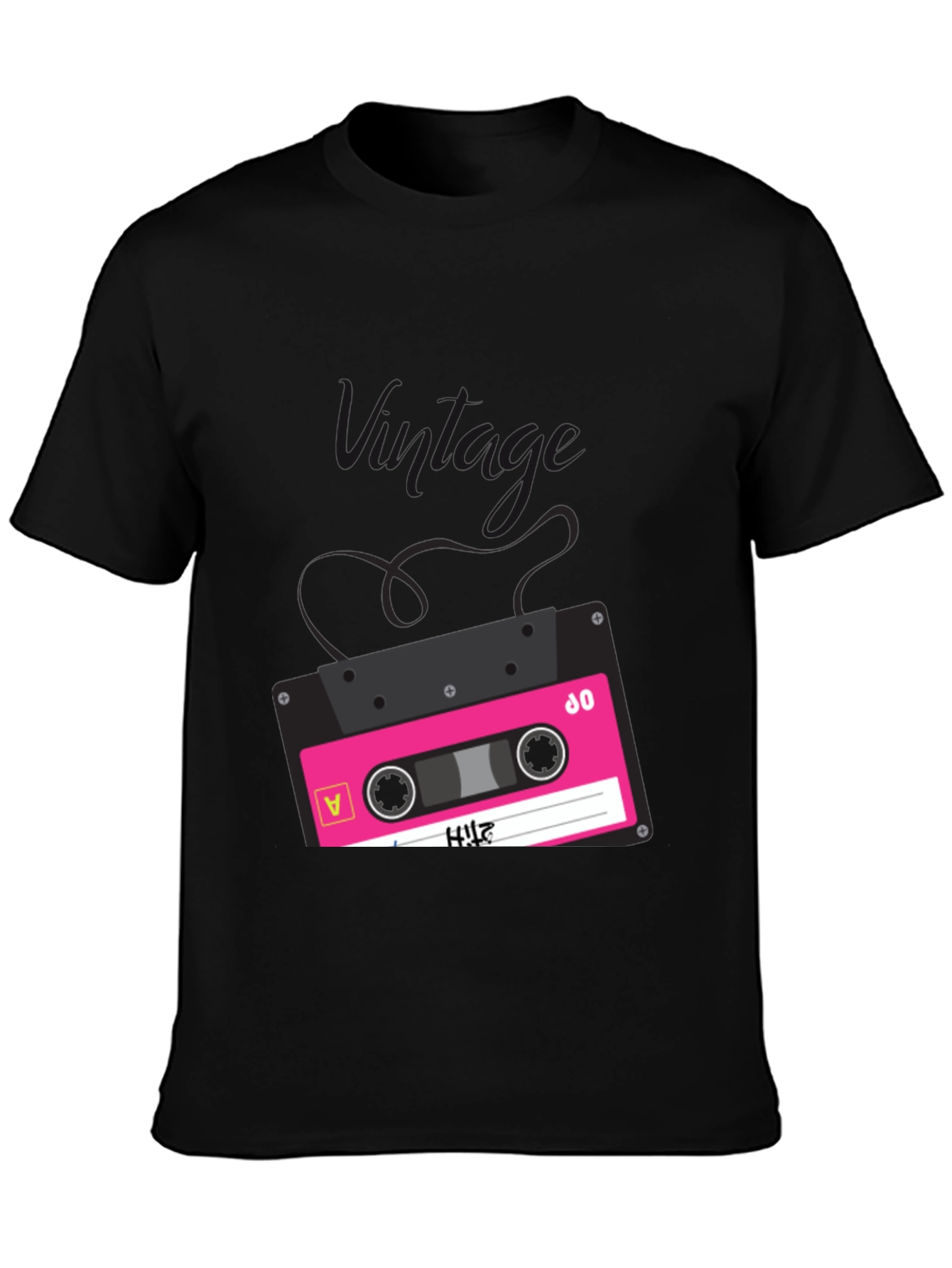 Retro Mixtape Graphic T-Shirt