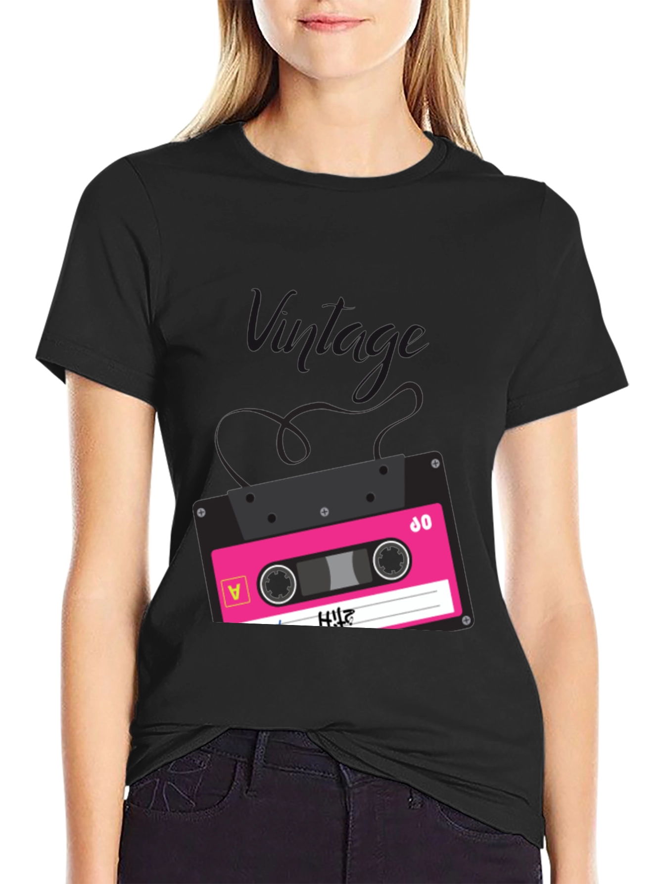 Retro Mixtape Graphic T-Shirt