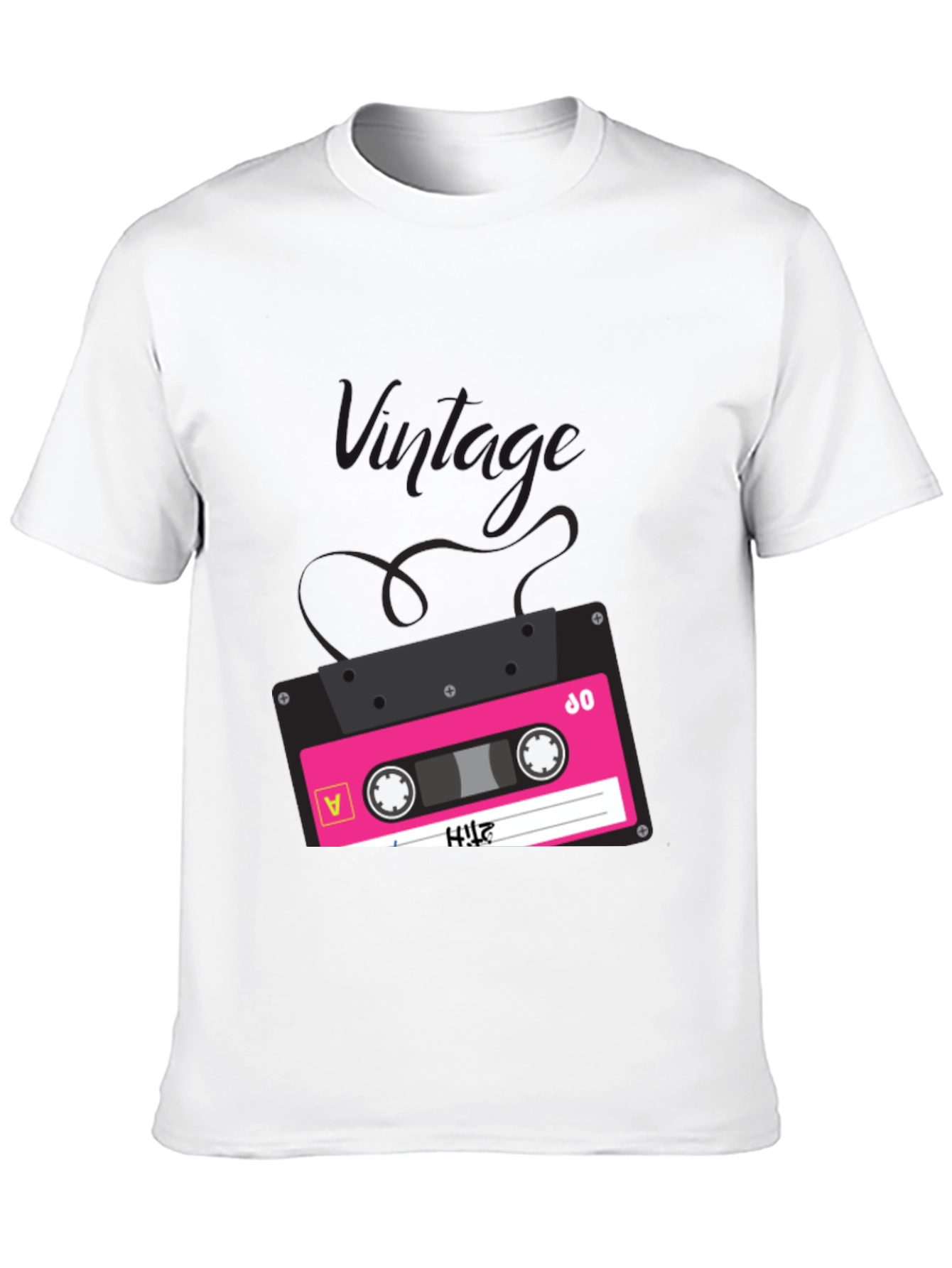 Retro Mixtape Graphic T-Shirt