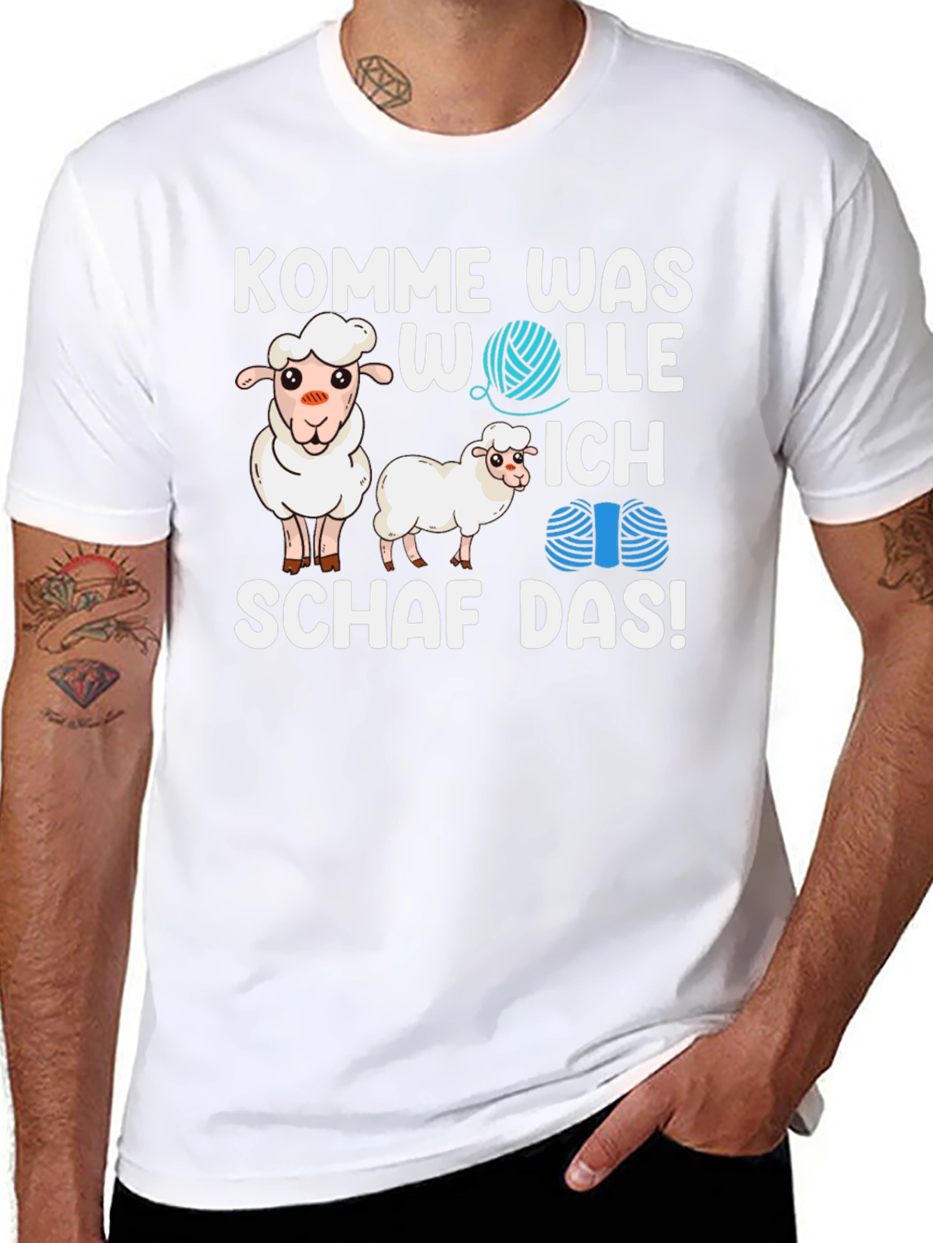 Komm Was Wolle Ich Schaf Das! T-Shirt
