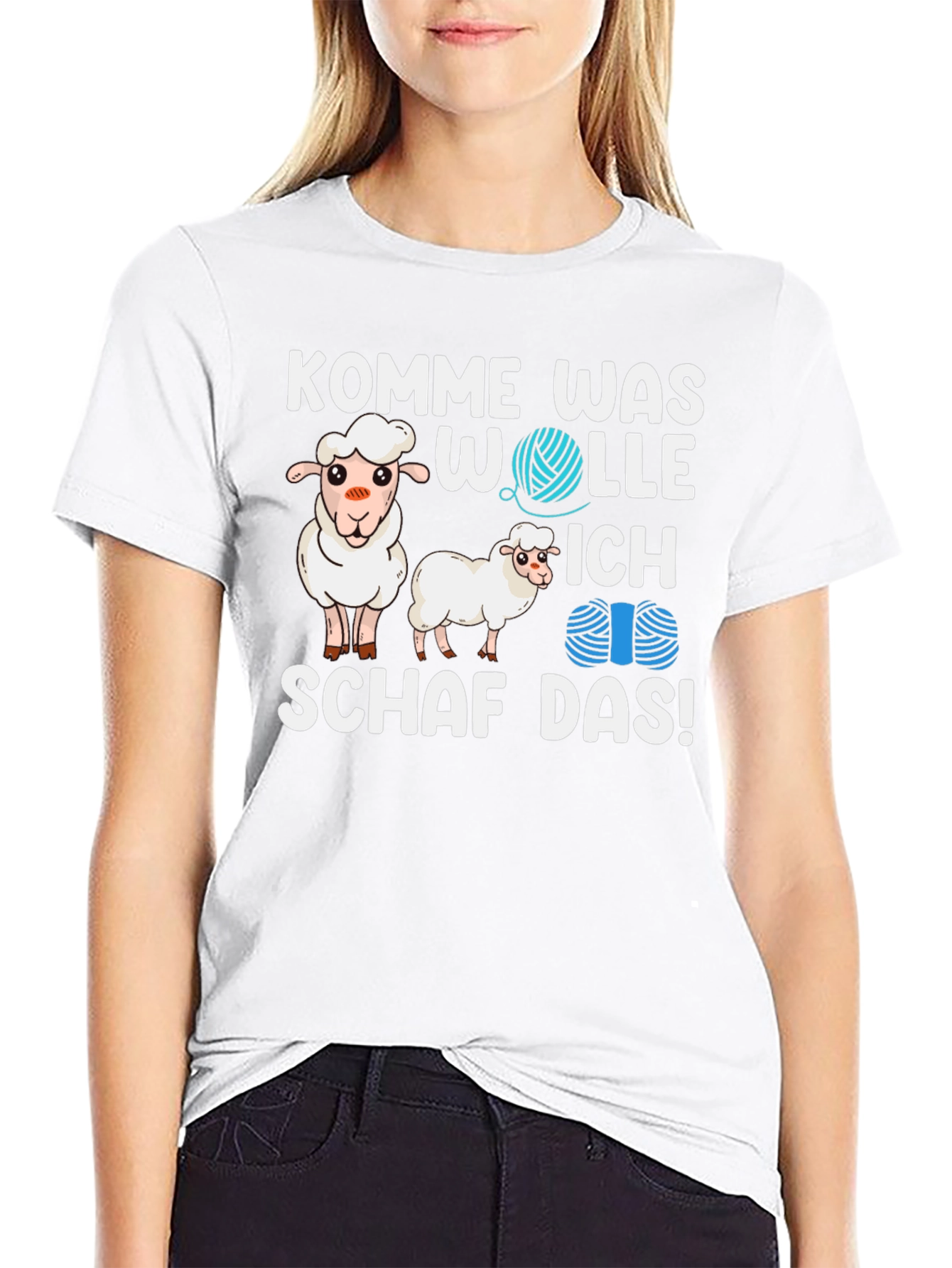 Komm Was Wolle Ich Schaf Das! T-Shirt